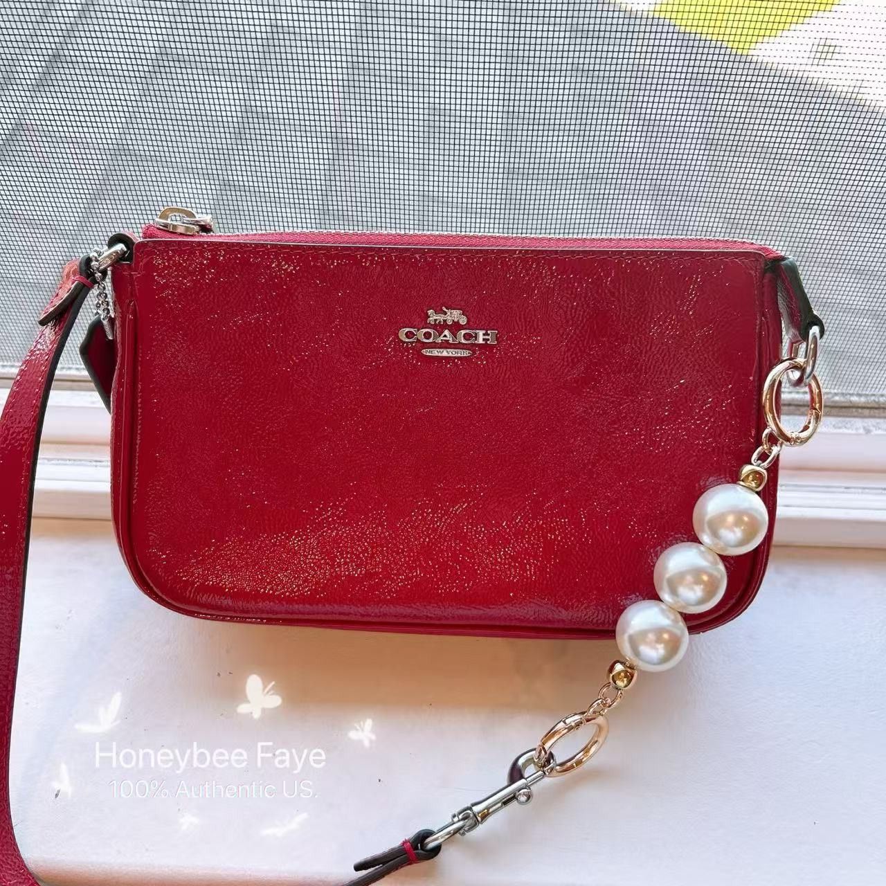 Coach Nolita 19 CW408 plus extended Pearl chain Size ONE SIZE - 1 Thumbnail