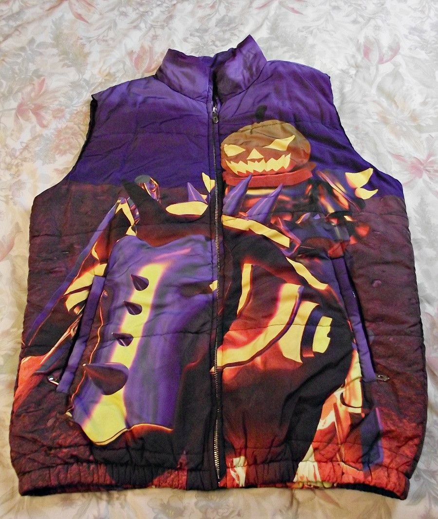 Ecosys LA Spirit Rider Halloween JOL Mens Puffer Vest Size US L / EU 52-54 / 3 - 2 Thumbnail