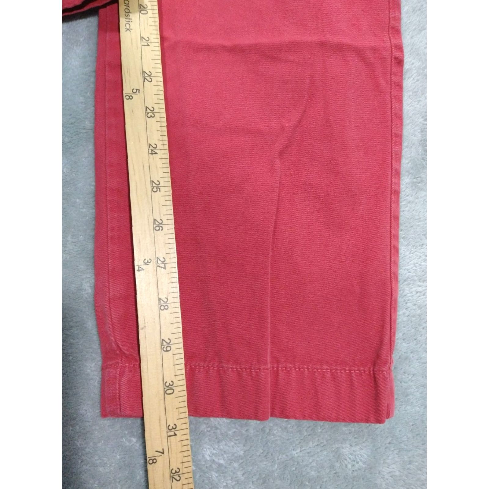 Brooks Brothers Brooks Brothers Pants Mens 31x32 Pink Cotton Chino Straight Leg Low Rise City Preppy Size US 31 - 5 Thumbnail