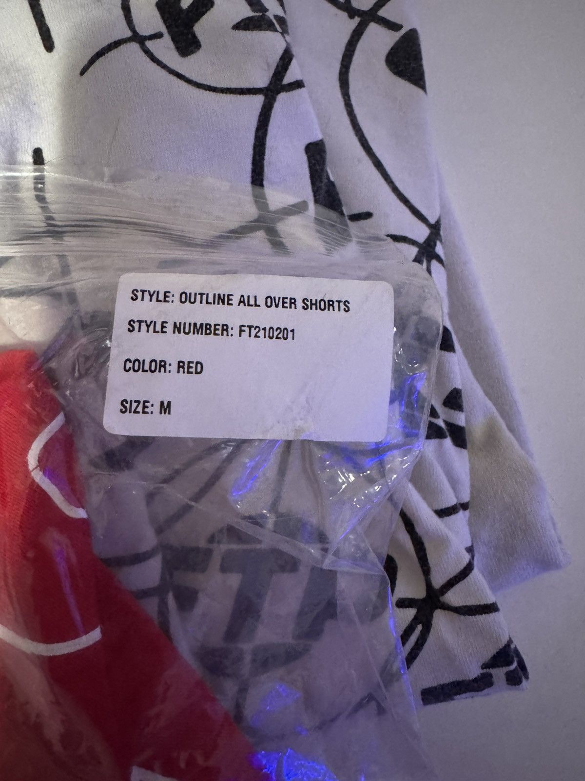 Fuck The Population FTP All Over Outline Shorts Size US 33 - 3 Thumbnail