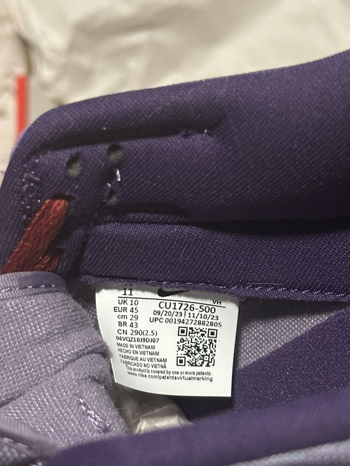 Nike Nike Dunk Low SP - Daybreak/Barn-Plum Size US 11 / EU 44 - 13 Thumbnail