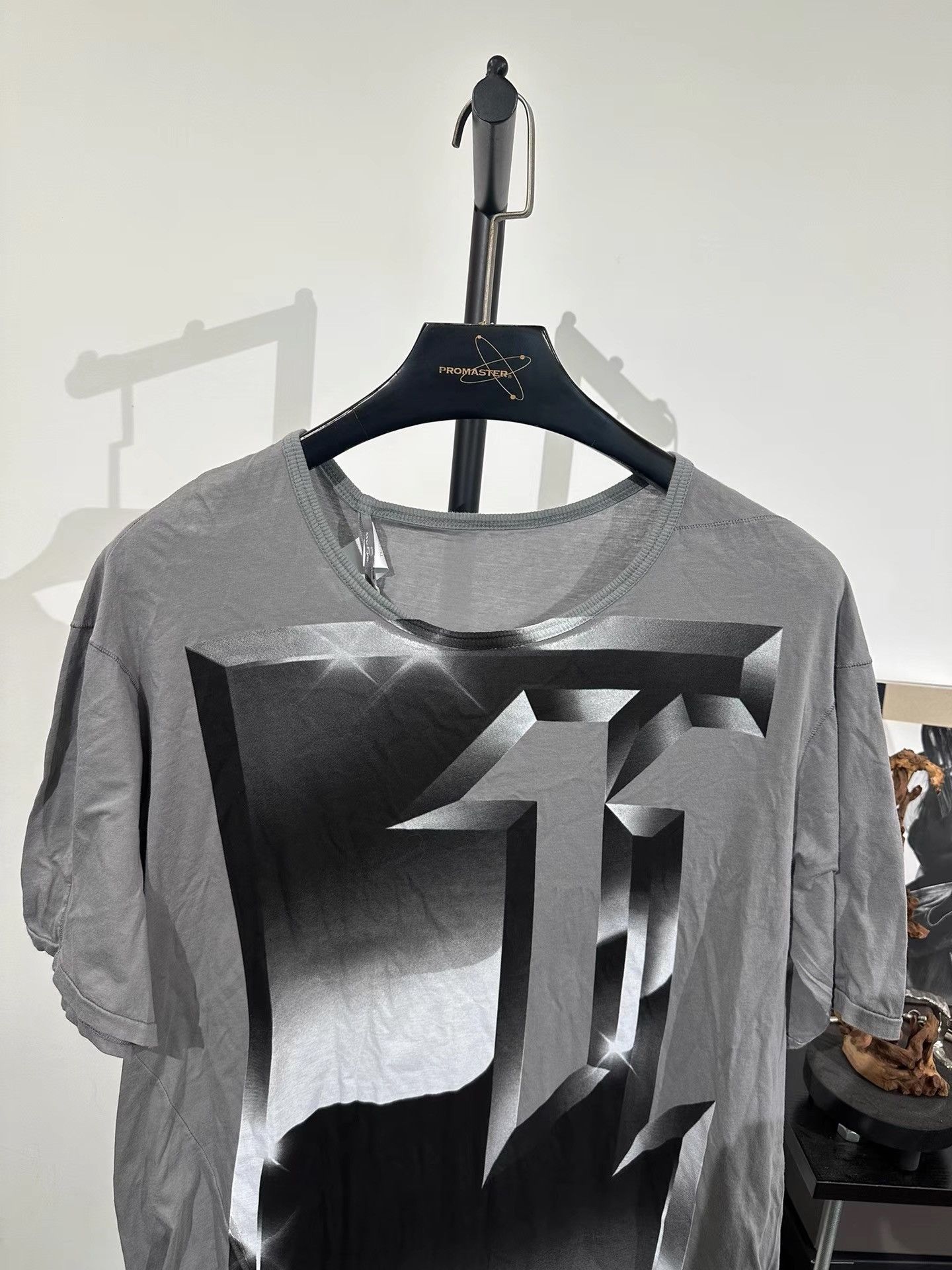 11 By Boris Bidjan Saberi 11by BBS Logo Print T-Shirt K35 Size US L / EU 52-54 / 3 - 3 Thumbnail