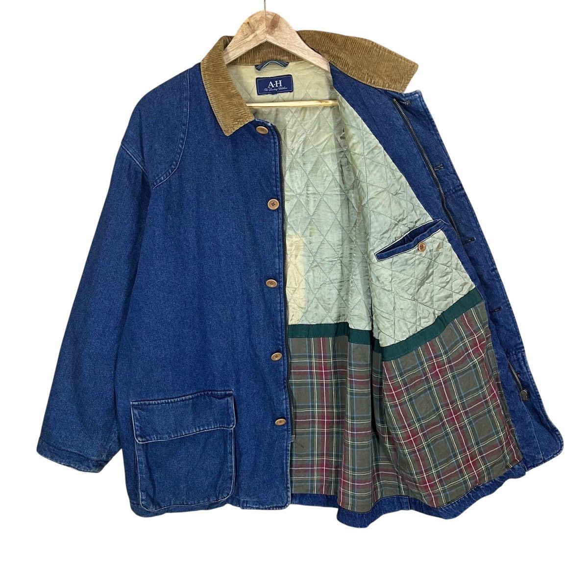 ABAHOUSE Vintage 90s ABAHOUSE Denim Chore Jacket Size US XL / EU 56 / 4 - 12 Thumbnail