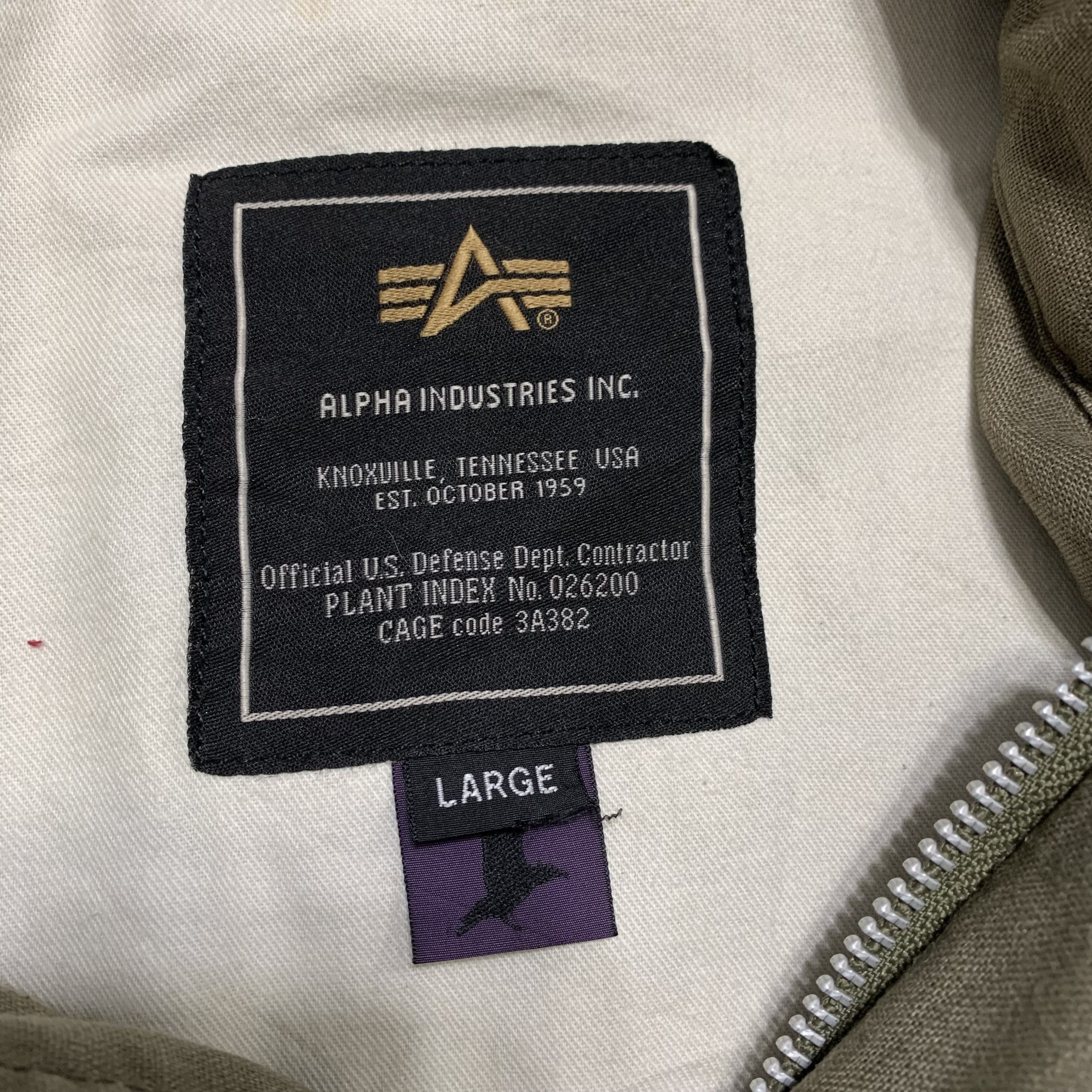 Alpha Industries Alpha Industries Parka Size US L / EU 52-54 / 3 - 9 Thumbnail