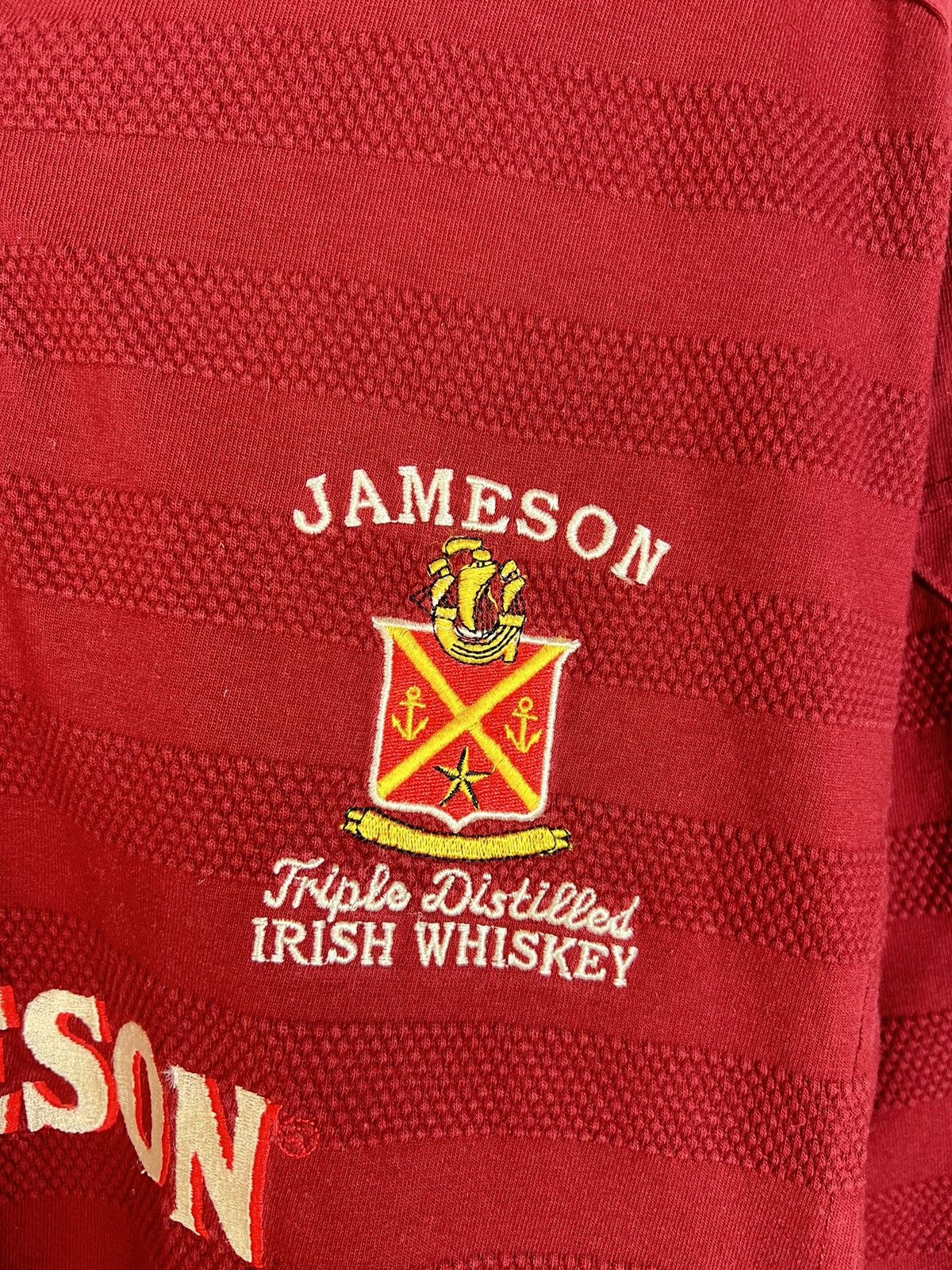 Jameson Irish Whiskey Vintage Jameson Irish Whiskey Rugby Polo Shirt Size US XL / EU 56 / 4 - 4 Thumbnail