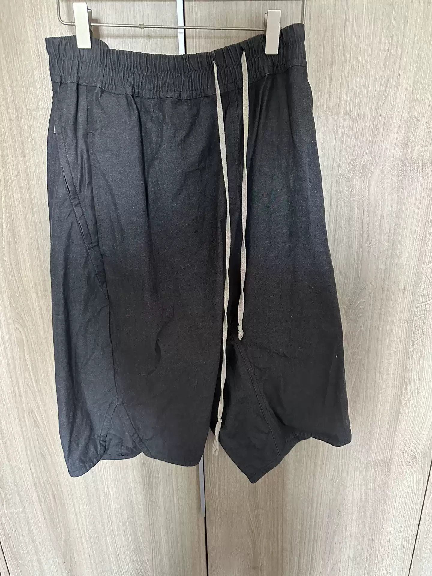 Rickowens grey shorts