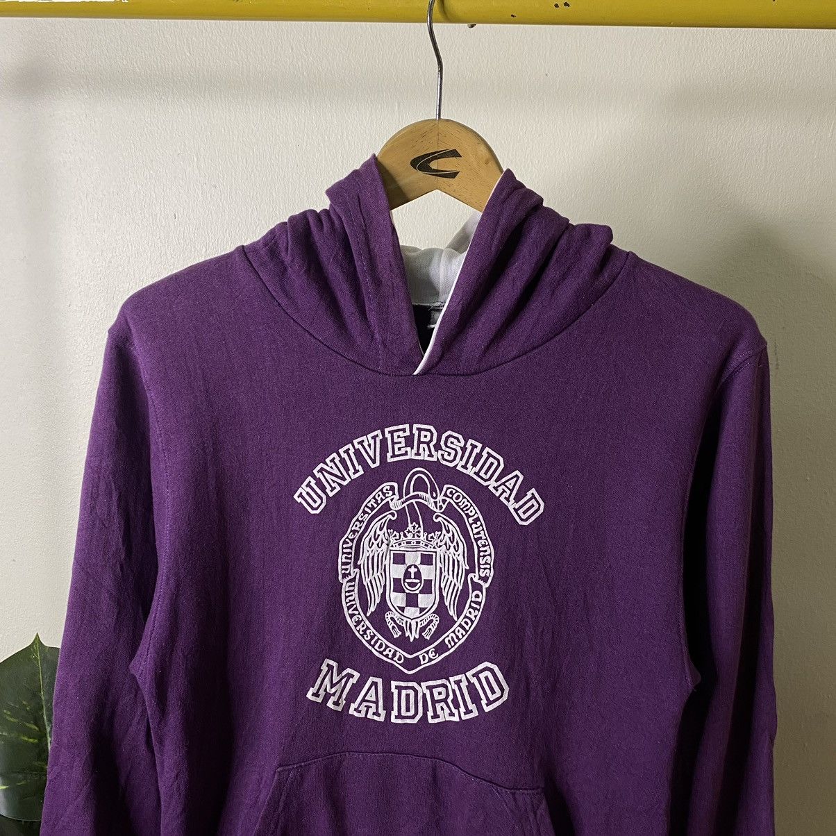 Vintage Vintage 1990s Universidad Complutense de Madrid Hoodie Size US S / EU 44-46 / 1 - 2 Thumbnail