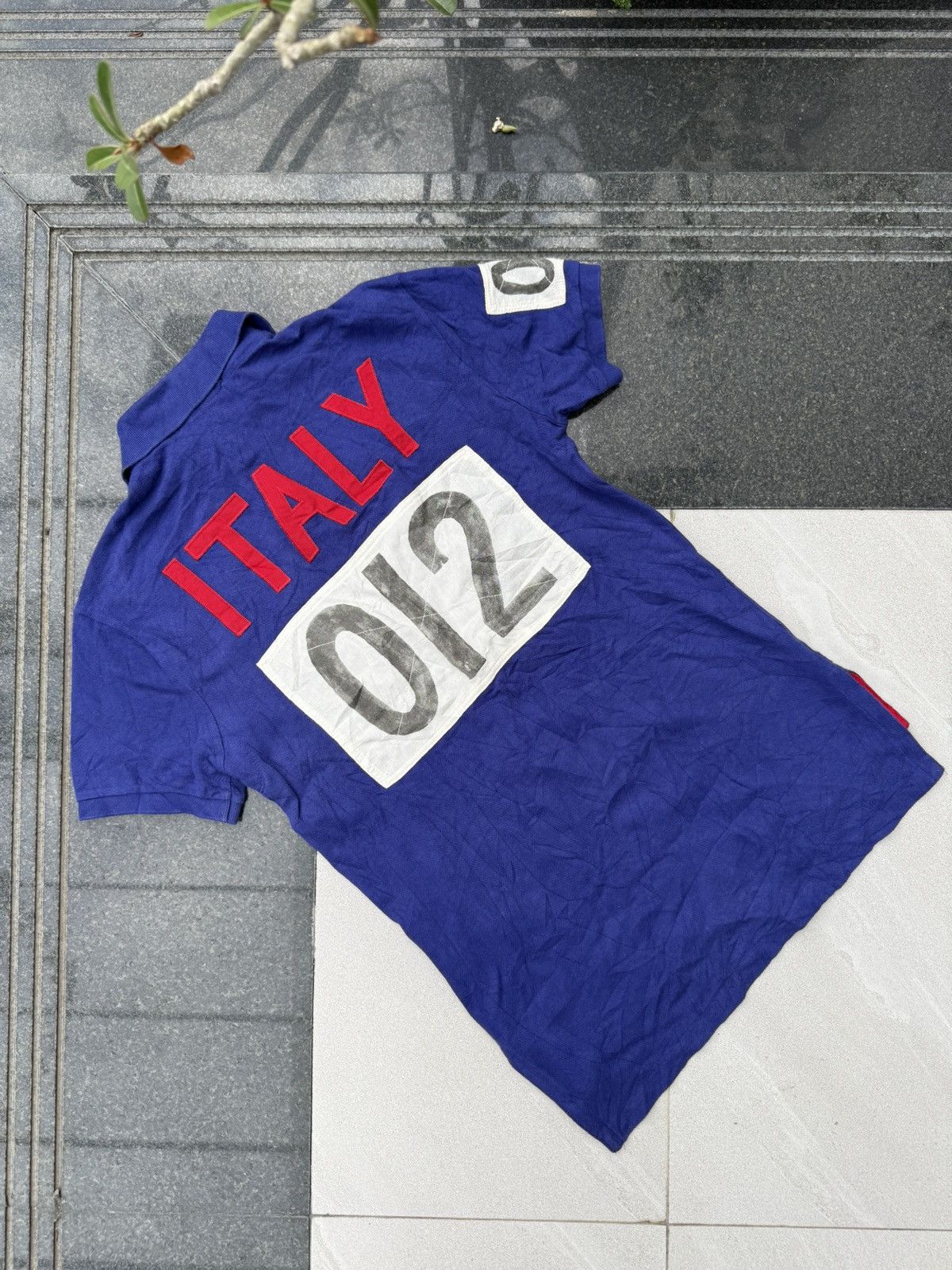 Polo Ralph Lauren 90’s POLO RL RUGBY RARE MULTI BRITAIN ITALIANLOGO Y2K TSHIRT Size US S / EU 44-46 / 1 - 2 Thumbnail