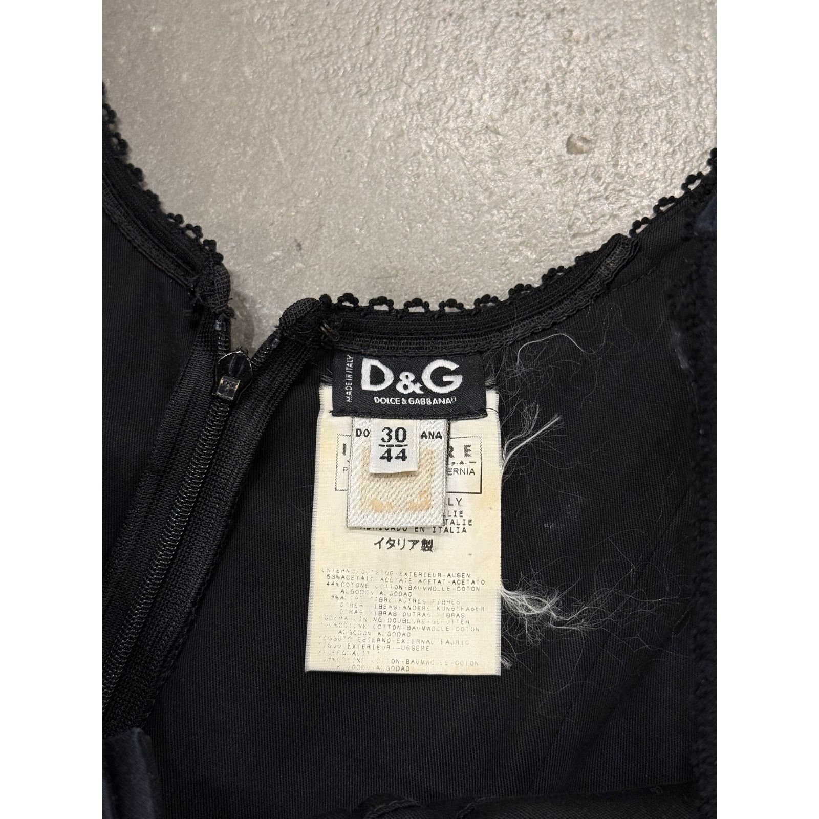 Dolce & Gabbana S/S2004 Dolce & Gabbana bondage corseted dress Size M / US 6-8 / IT 42-44 - 8 Thumbnail