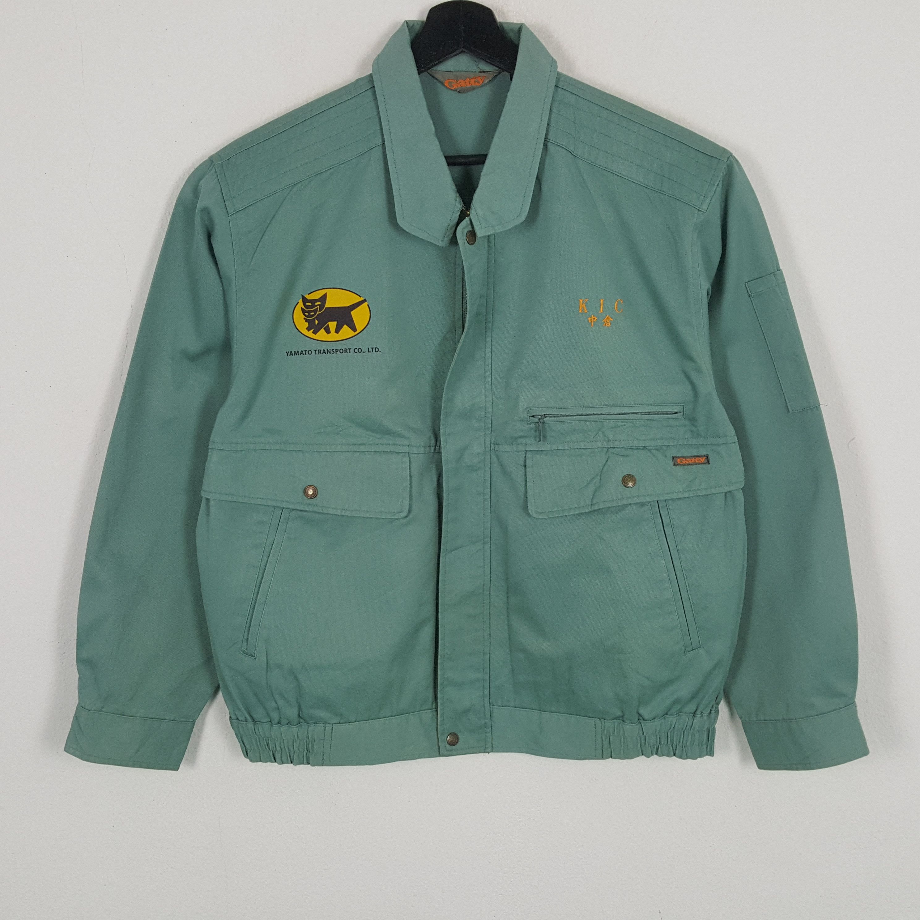 Vintage YAMATO TRANSPORT Japanese Workwear Style Custom Jacket Size US M / EU 48-50 / 2 - 3 Thumbnail