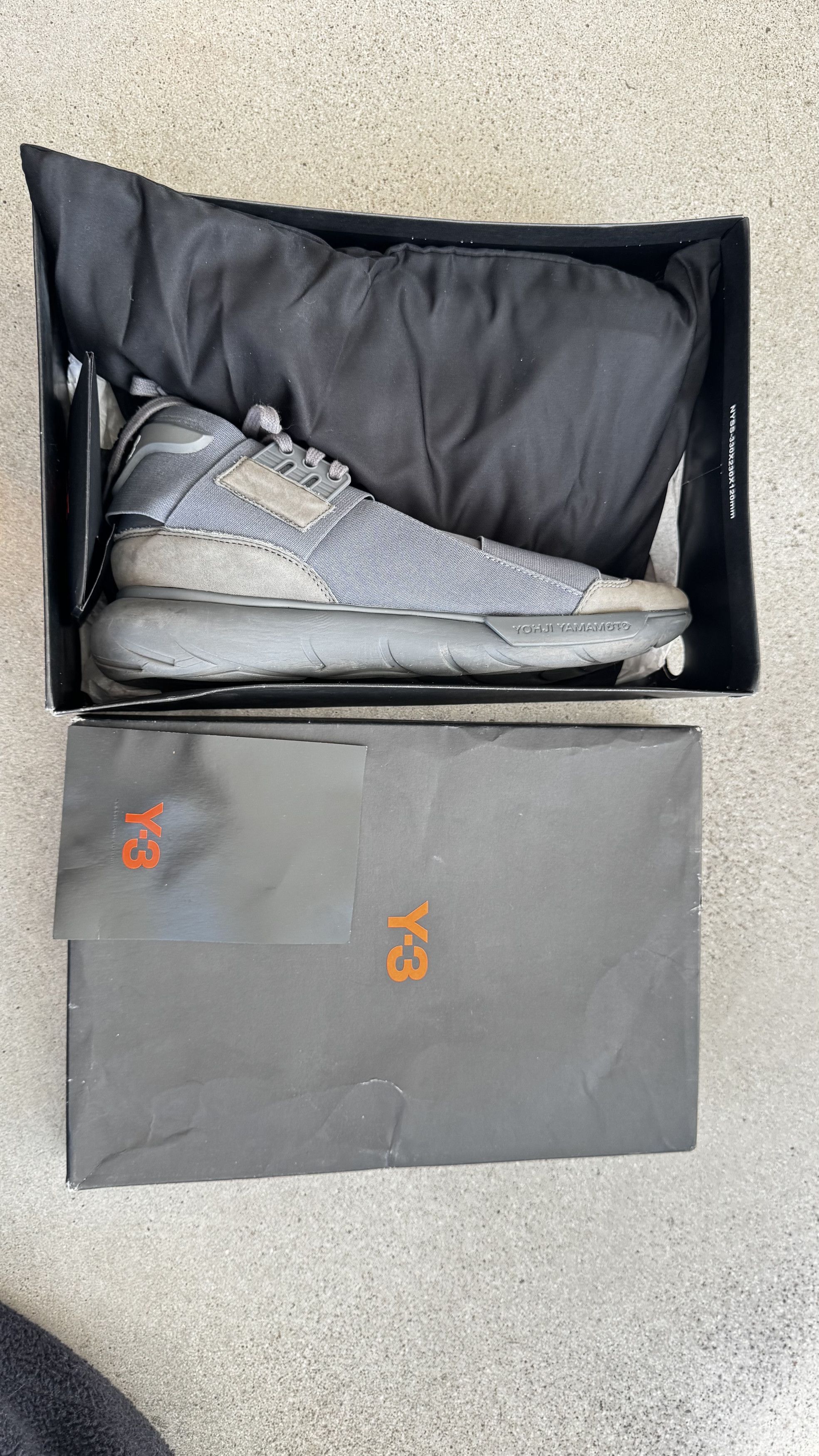 Yeezy Yeezy Y-3 Qasa High – Grey / Blue Tone Size US 10.5 / EU 43-44 - 1 Thumbnail