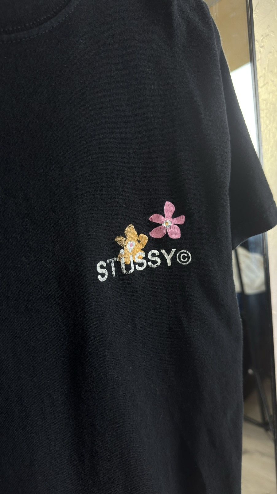 Stussy Stussy Floral World Tour Graphic Tee Black Size US S / EU 44-46 / 1 - 2 Thumbnail