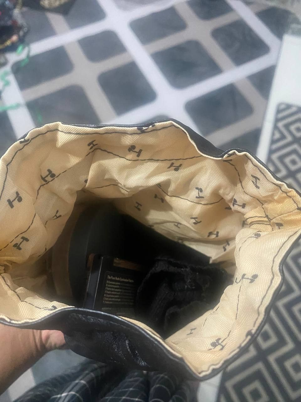 Repetto REPETTO LEATHER REVERSIBLE DRAWSTRING Size ONE SIZE - 4 Thumbnail