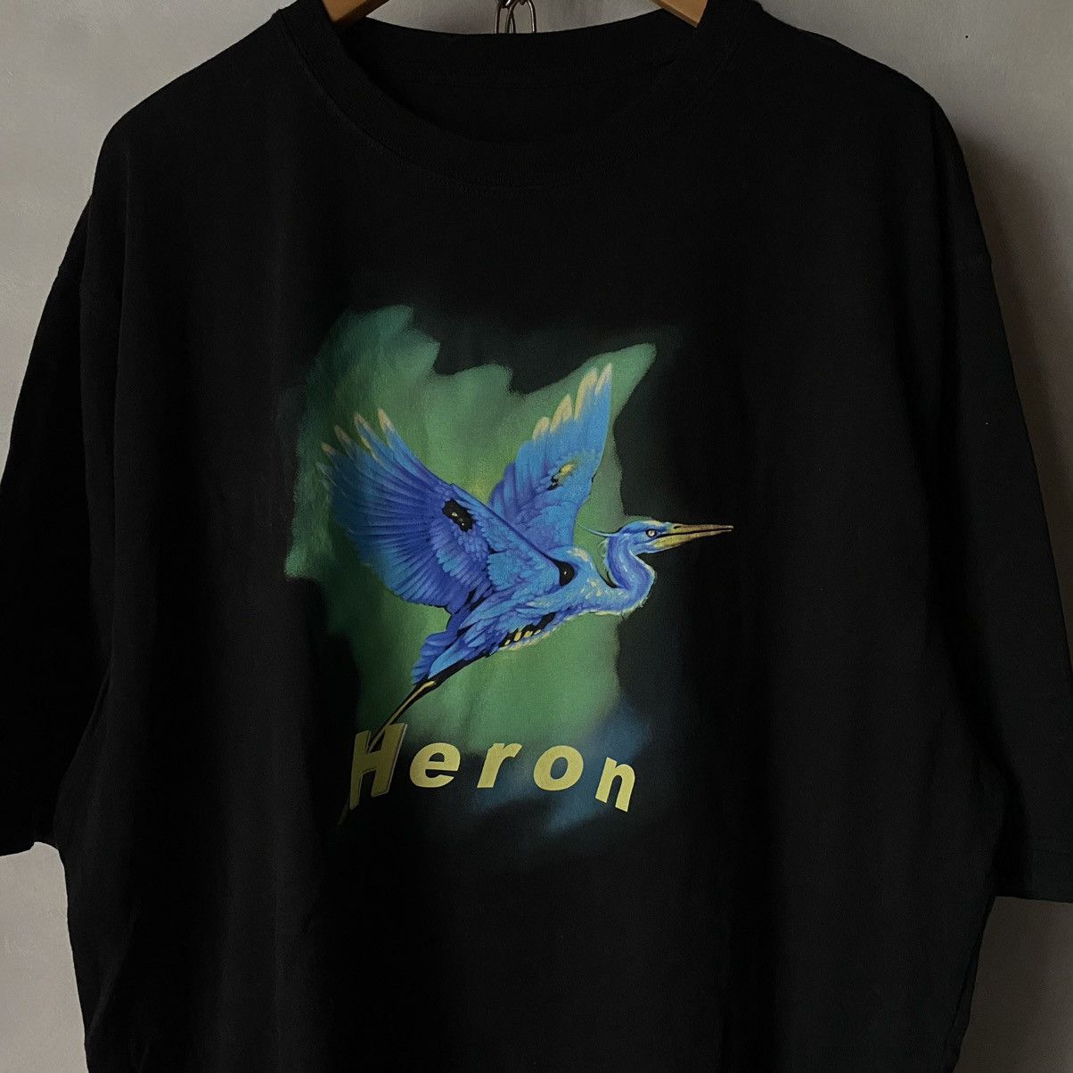 Heron Preston Bird Logo Oversized Tee Size US L / EU 52-54 / 3 - 2 Thumbnail