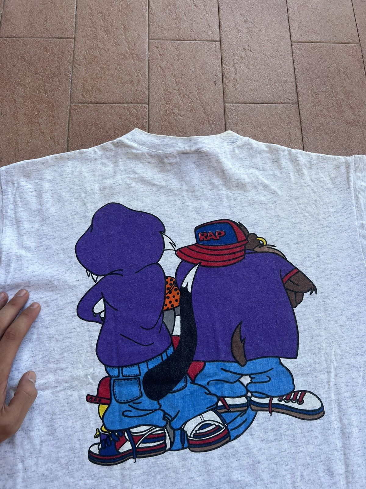 Cartoon Network × Vintage × Warner Bros Vintage 1993 Hip Hop Freeze Looney Tunes Bugs Bunny Size US L / EU 52-54 / 3 - 4 Thumbnail