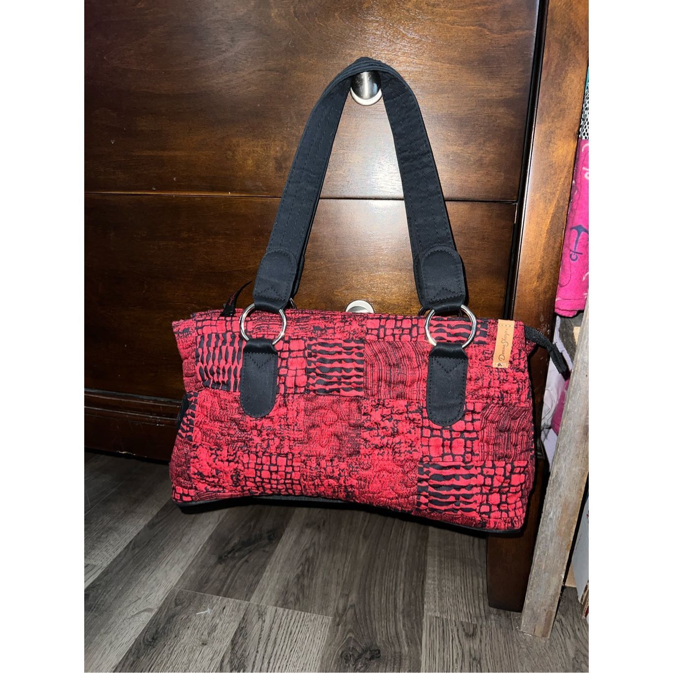 Other Donna Sharp Red And Black Quilted Purse Size ONE SIZE - 1 Thumbnail
