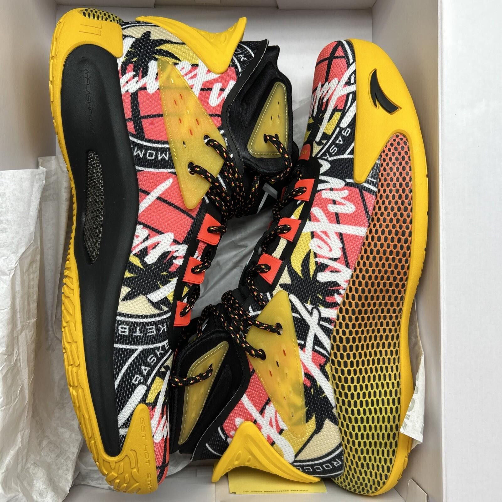 Anti Social Social Club ANTA KT5 Have Fun In LA Thompson Basketball FlashFoam Sz.15 Size US 15 / EU 48 - 1 Thumbnail