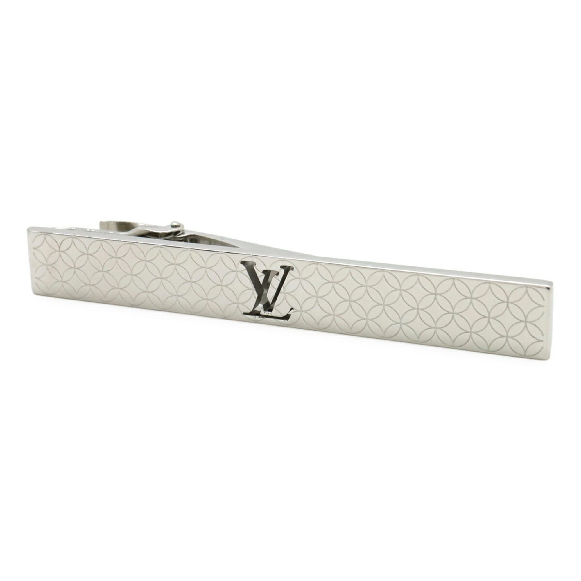 Louis Vuitton Louis Vuitton Pins Cravat Champs-Élysées Tie Pin Bar Clip Silver M65042 Size ONE SIZE - 1 Thumbnail