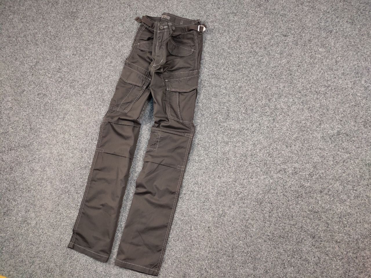 Japanese Brand Vintage 90's Japan Style Cargo Brown Pants Travis Scott Size US 31 - 3 Thumbnail