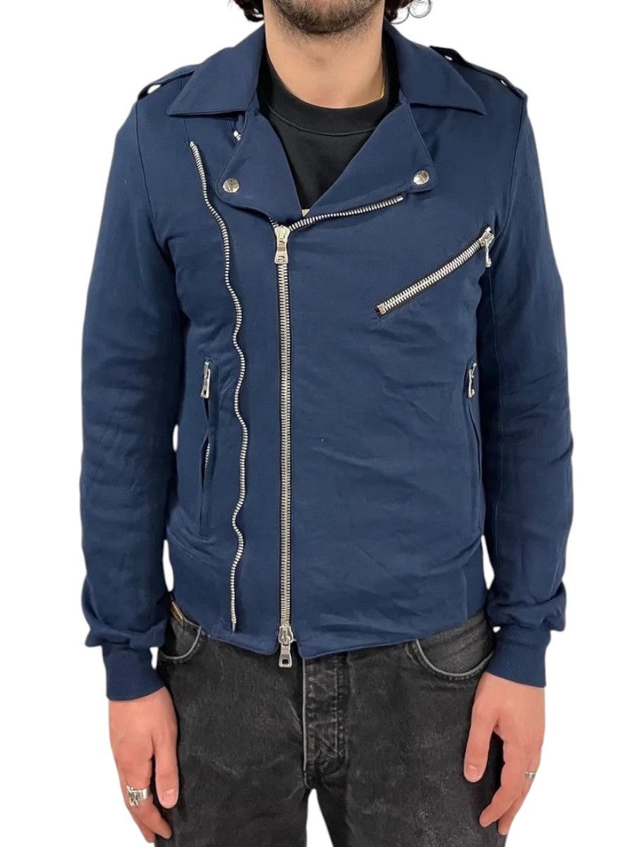 Balmain Balmain SS11 Asymmetrical Biker Jacket Size US L / EU 52-54 / 3 - 9 Thumbnail