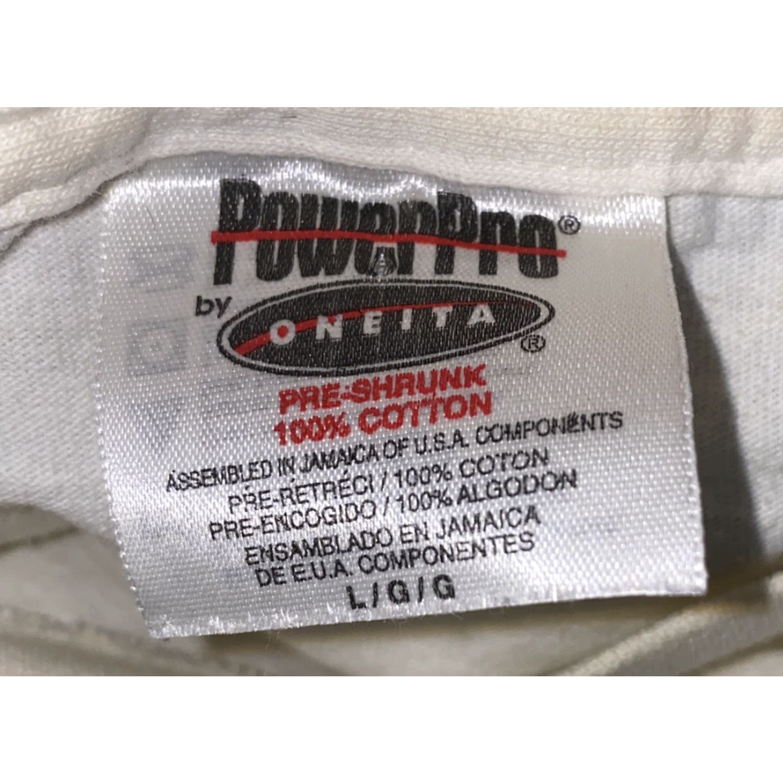 Vintage Powerpro Oneita Mens Beige WESTERN ARIZONA Short Sleeve T-Shirt L Size US L / EU 52-54 / 3 - 5 Thumbnail