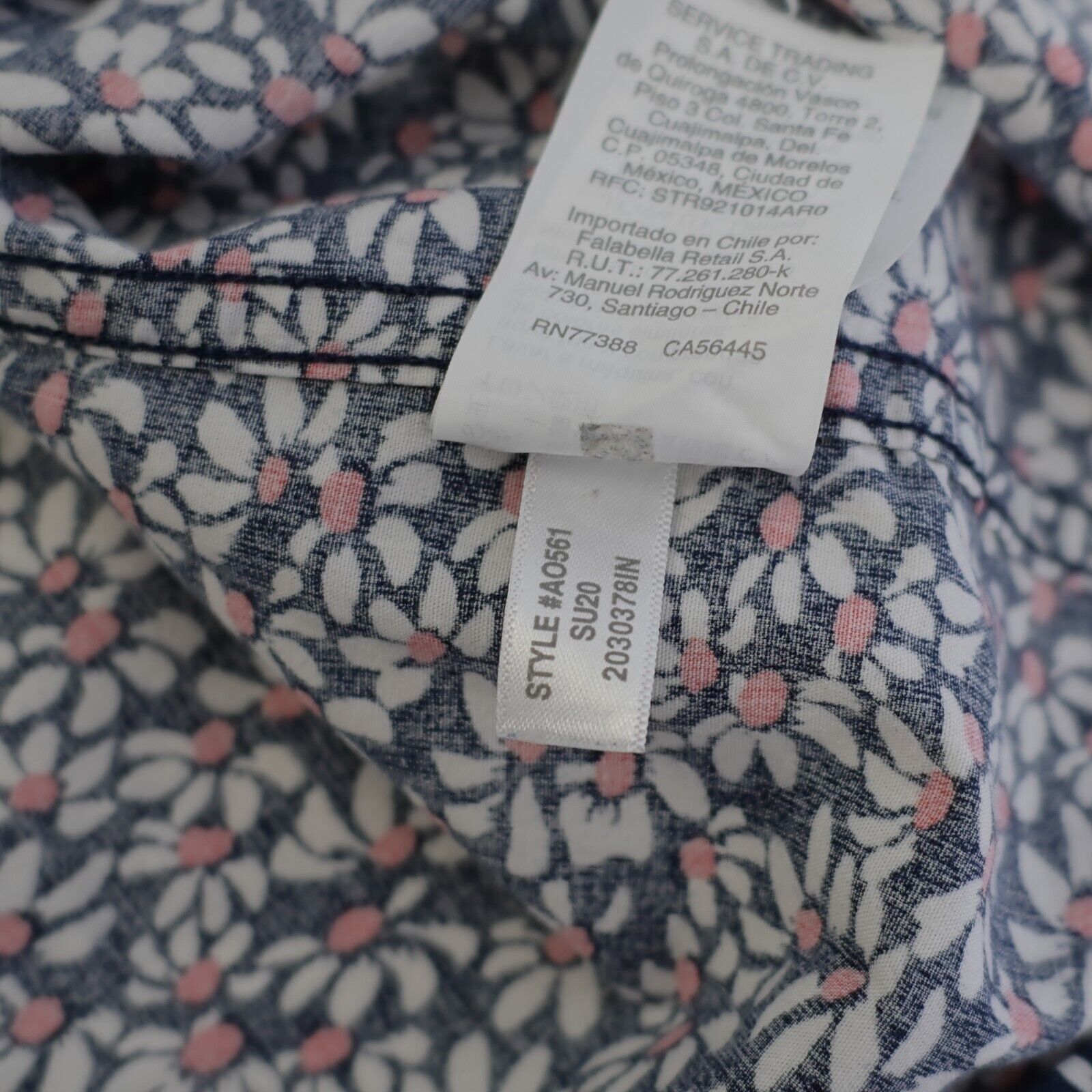 J.Crew J Crew Flex Washed Slim Floral Blue XL Button Down Short Sle Size US XL / EU 56 / 4 - 11 Thumbnail