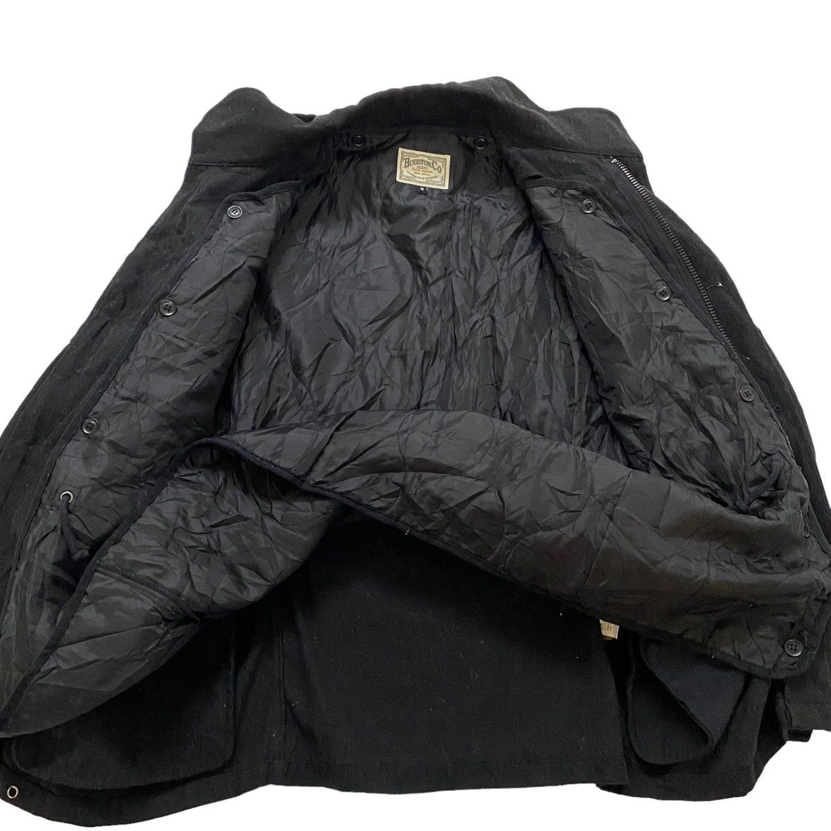 ☀️Vintage Houston military style wool jacket