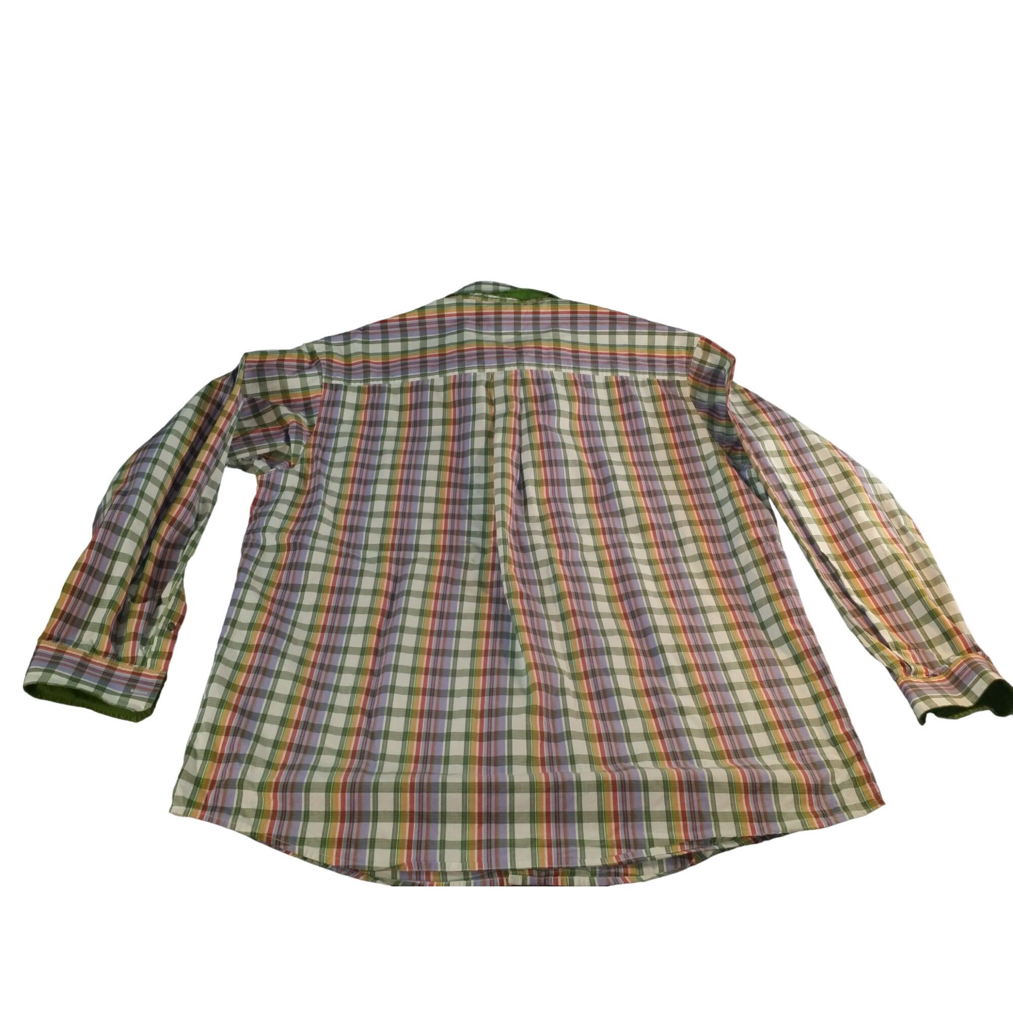 CINCH Cinch Button Up Shirt Men Sz XL Multicolor Plaid Long Sleeve Size US XL / EU 56 / 4 - 7 Thumbnail