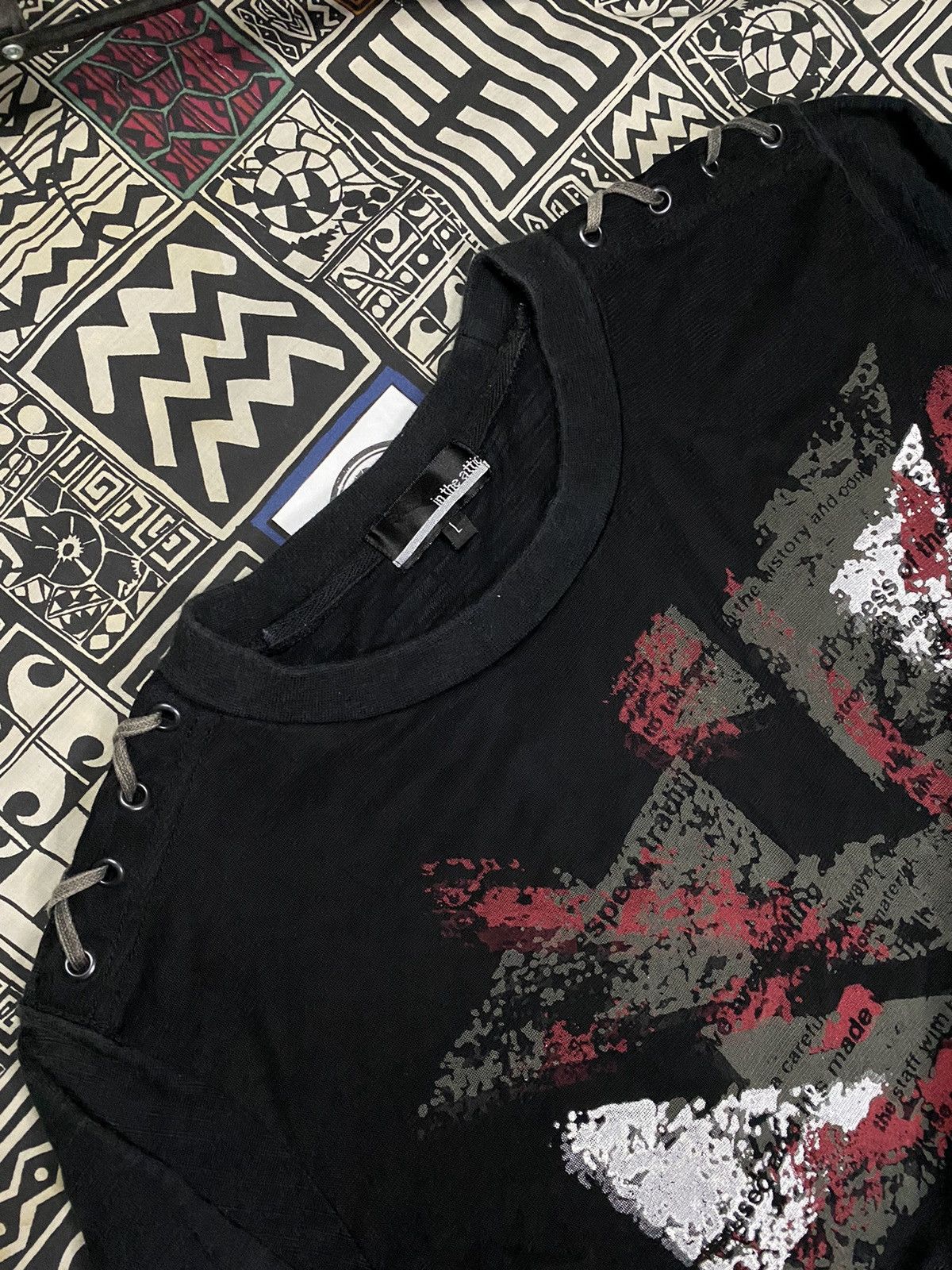 Japanese Brand In The Attic Mesh Seditonaries Longsleeve T shirt Size US L / EU 52-54 / 3 - 3 Thumbnail