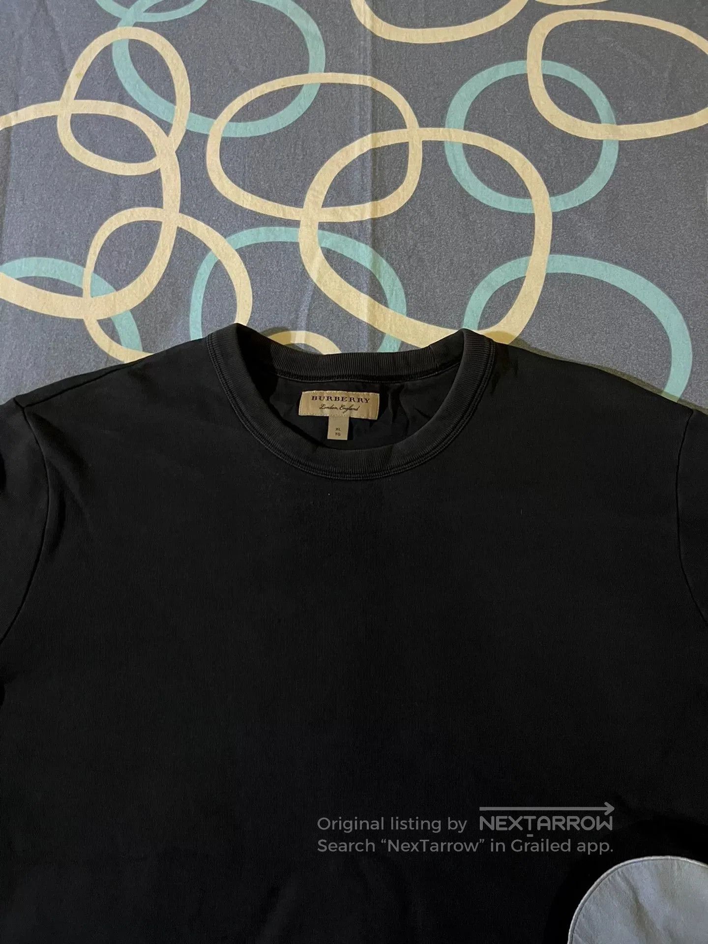 Burberry burberry rainbow suede fleece hoodie sweatshirt. Size US XL / EU 56 / 4 - 2 Thumbnail