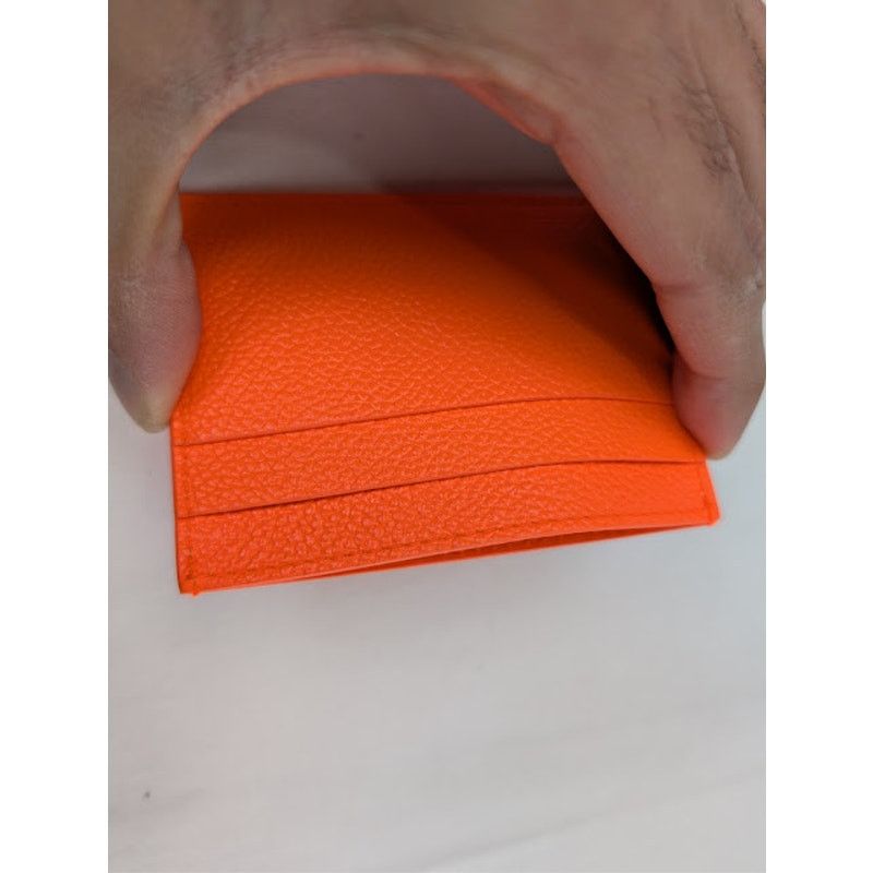 Balenciaga o1rshd1 Q:3 / Size:OS / Cash Card Holder Fluo Orange / Black Size ONE SIZE - 6 Thumbnail