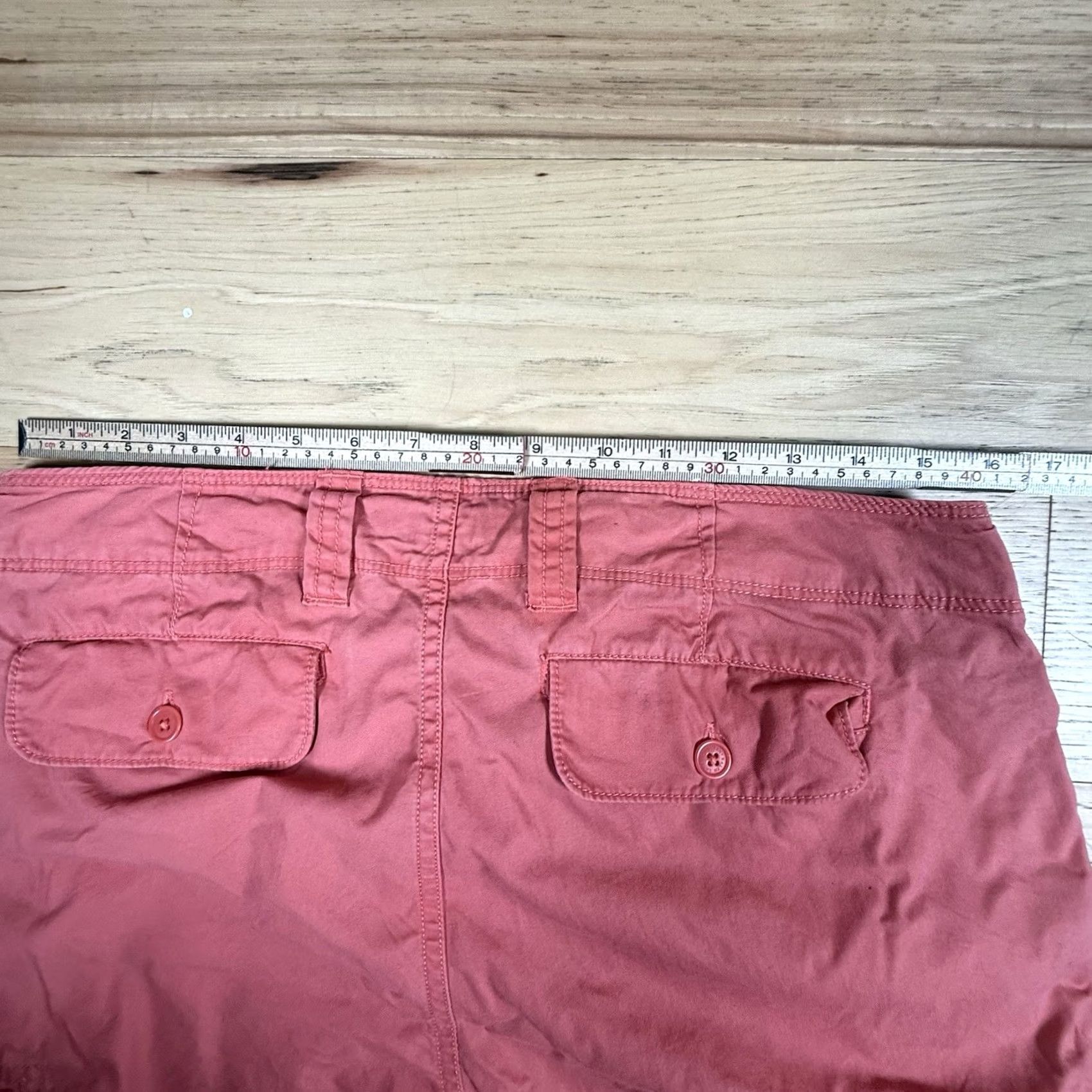 Ralph Lauren Lauren Ralph Lauren Pants Women’s 8 Nylon Flap Pockets Pink Chino | Regular Fit Straight Leg Cargo Pants Women 8 with Pockets Size 30" / US 8 / IT 44 - 7 Thumbnail