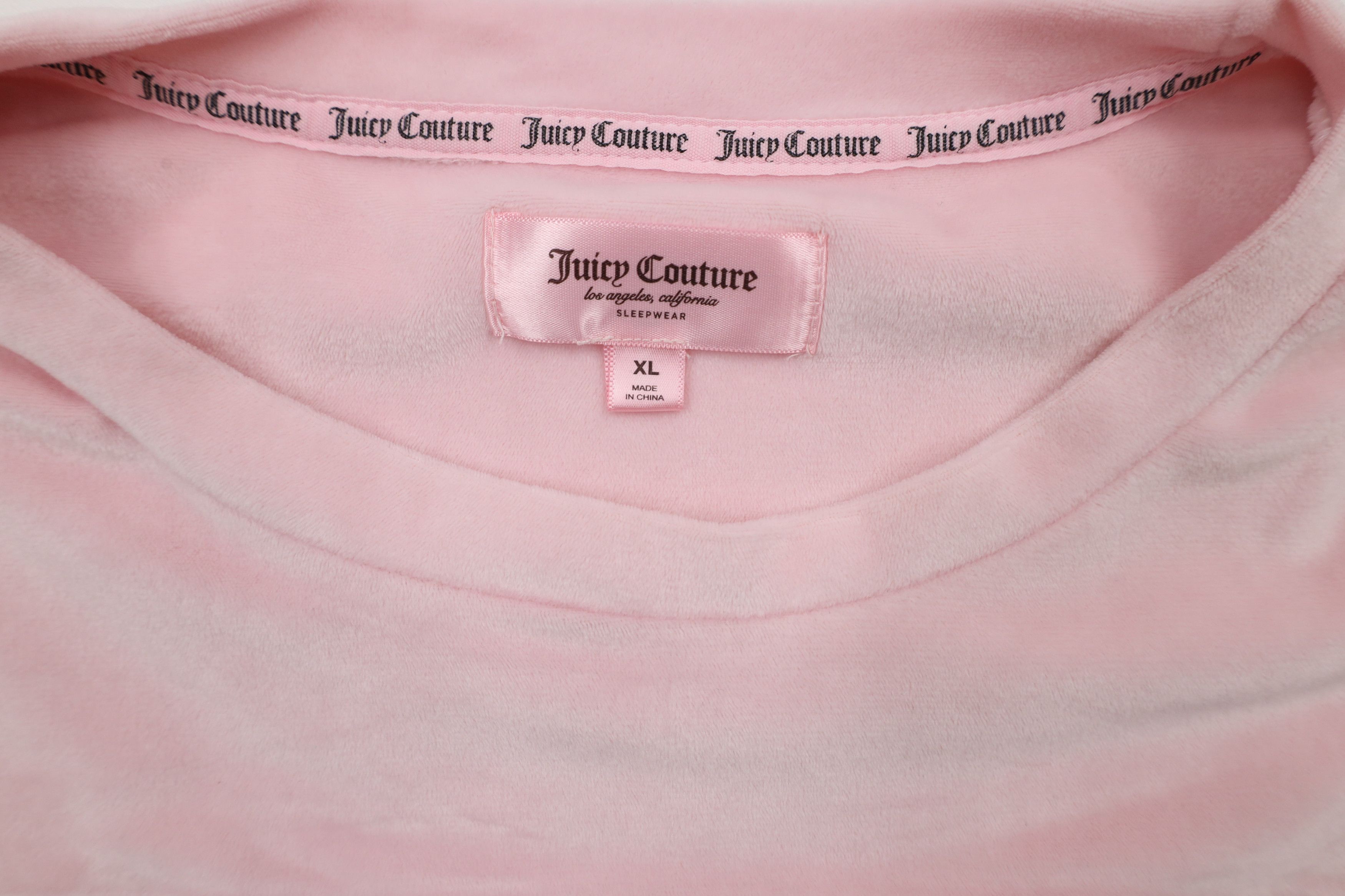 Juicy Couture × Vintage Vintage Y2K Juicy Couture Soft Velour 2 Piece Track Suit Size XL / US 12-14 / IT 48-50 - 7 Thumbnail