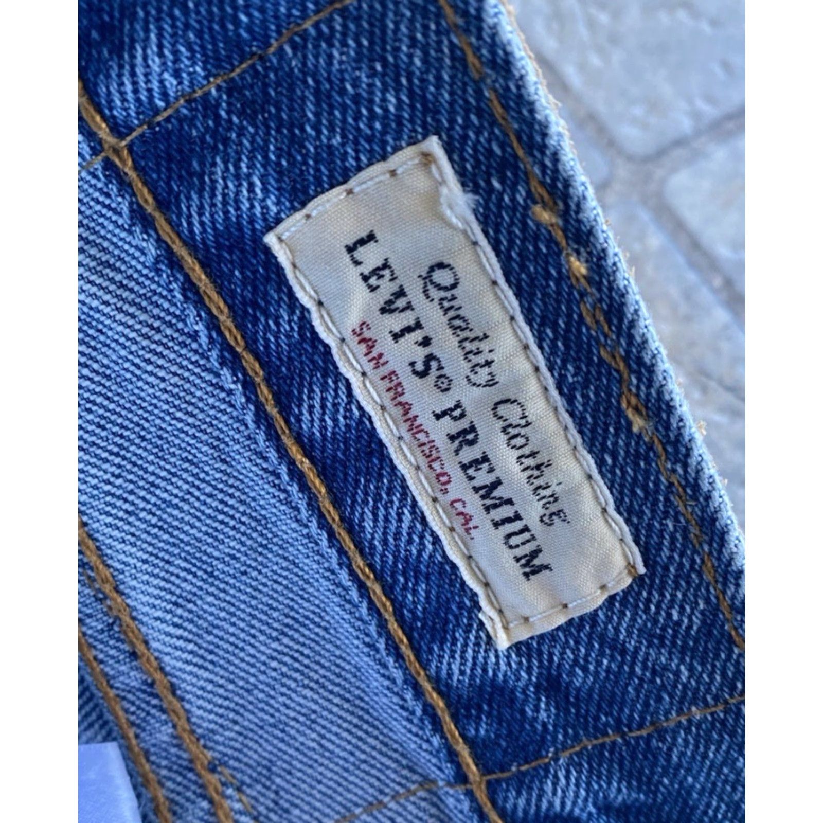 Levi's VINTAGE Levi's 501 Jeans Straight 42x32 Men’s Blue 93 Big E NWT Premium 501 Jeans Mens Size US 42 / EU 58 - 7 Thumbnail