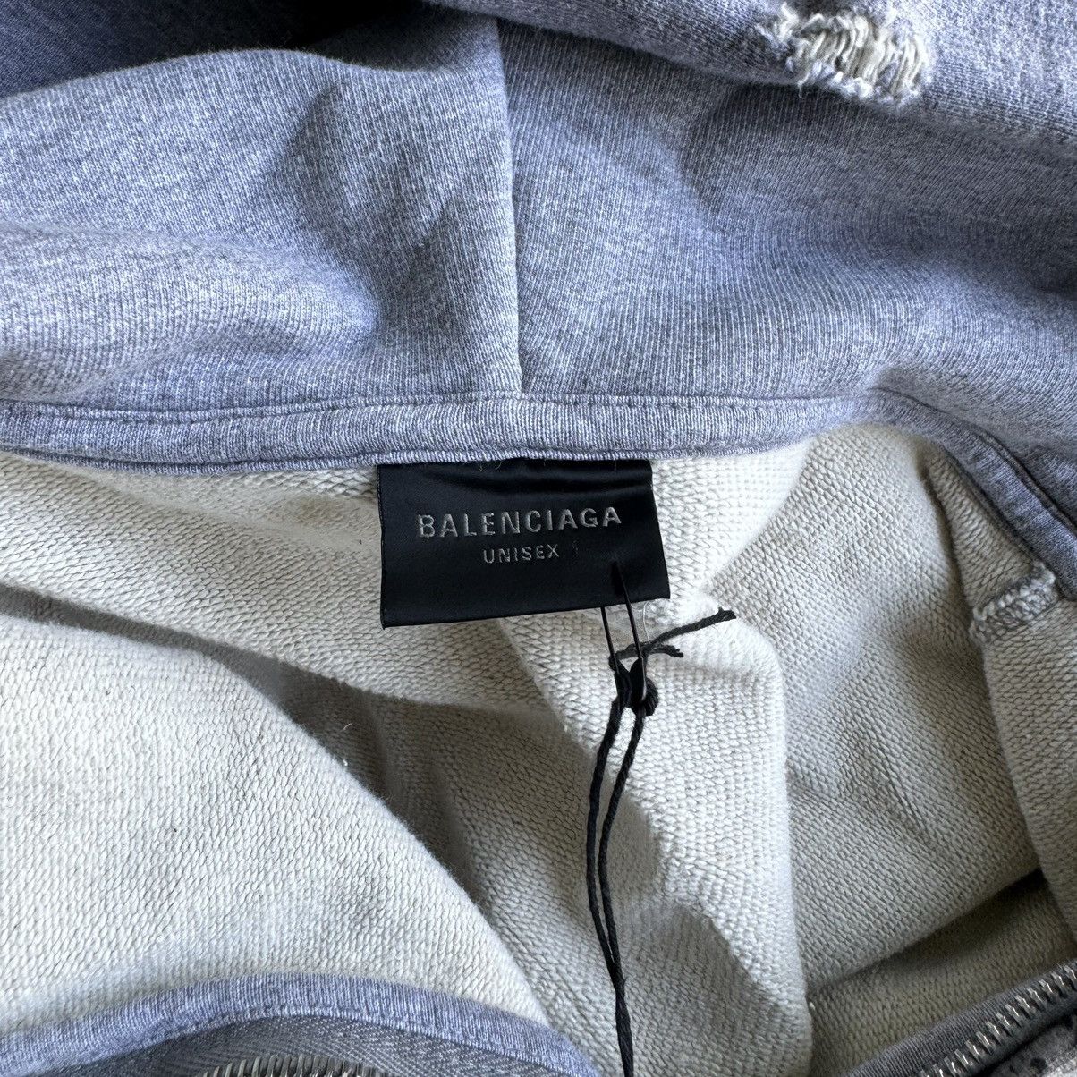 Balenciaga Balenciaga Tattoo Zip Up Grey Size US S / EU 44-46 / 1 - 8 Thumbnail