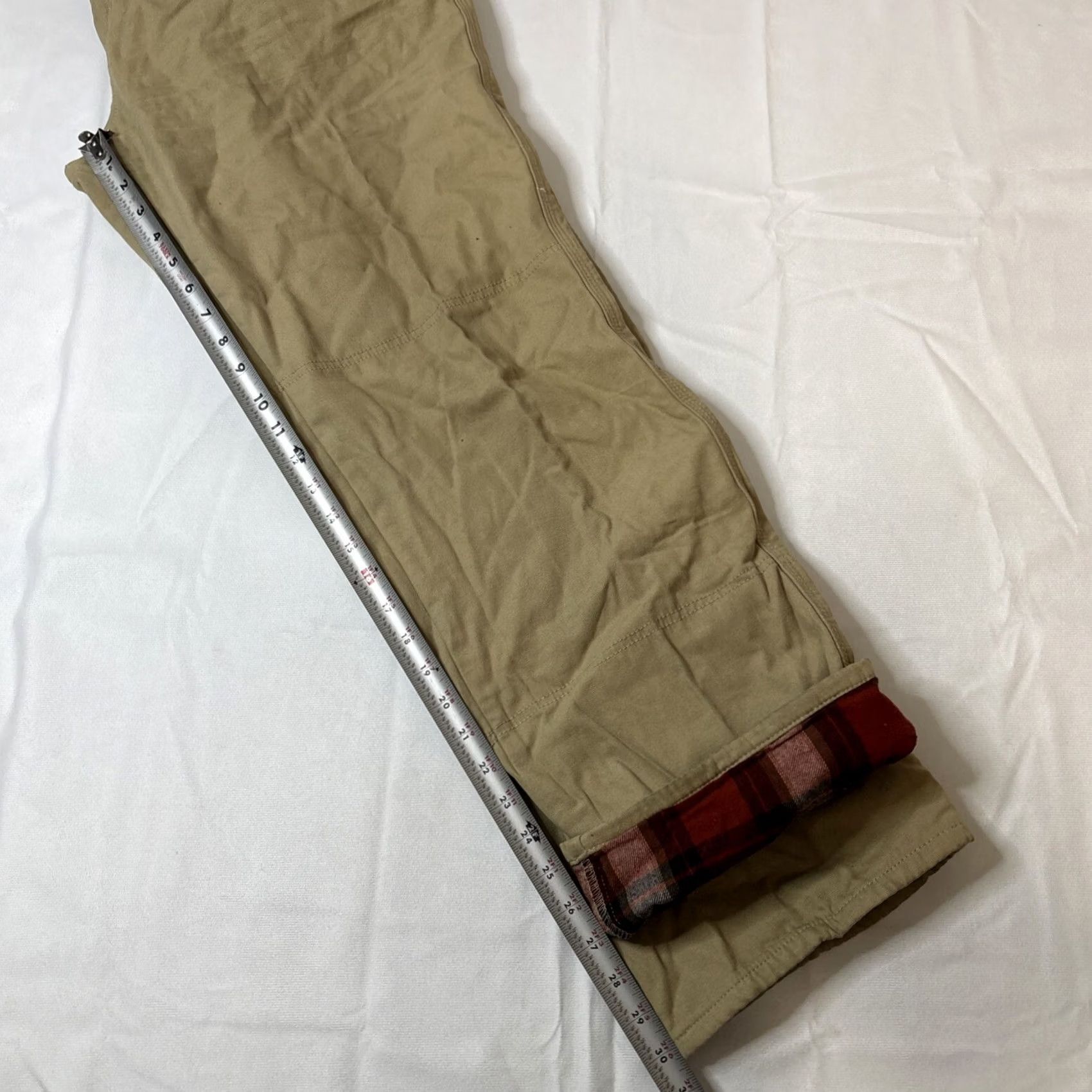 Vintage Coleman Chino Work Pants 40x32 Brown Canvas Fleece Blanket Lined Straight Leg Mens Regular Cotton Canvas Jeans Waist 40 Inseam 32 Vintage No Size US 40 / EU 56 - 6 Thumbnail
