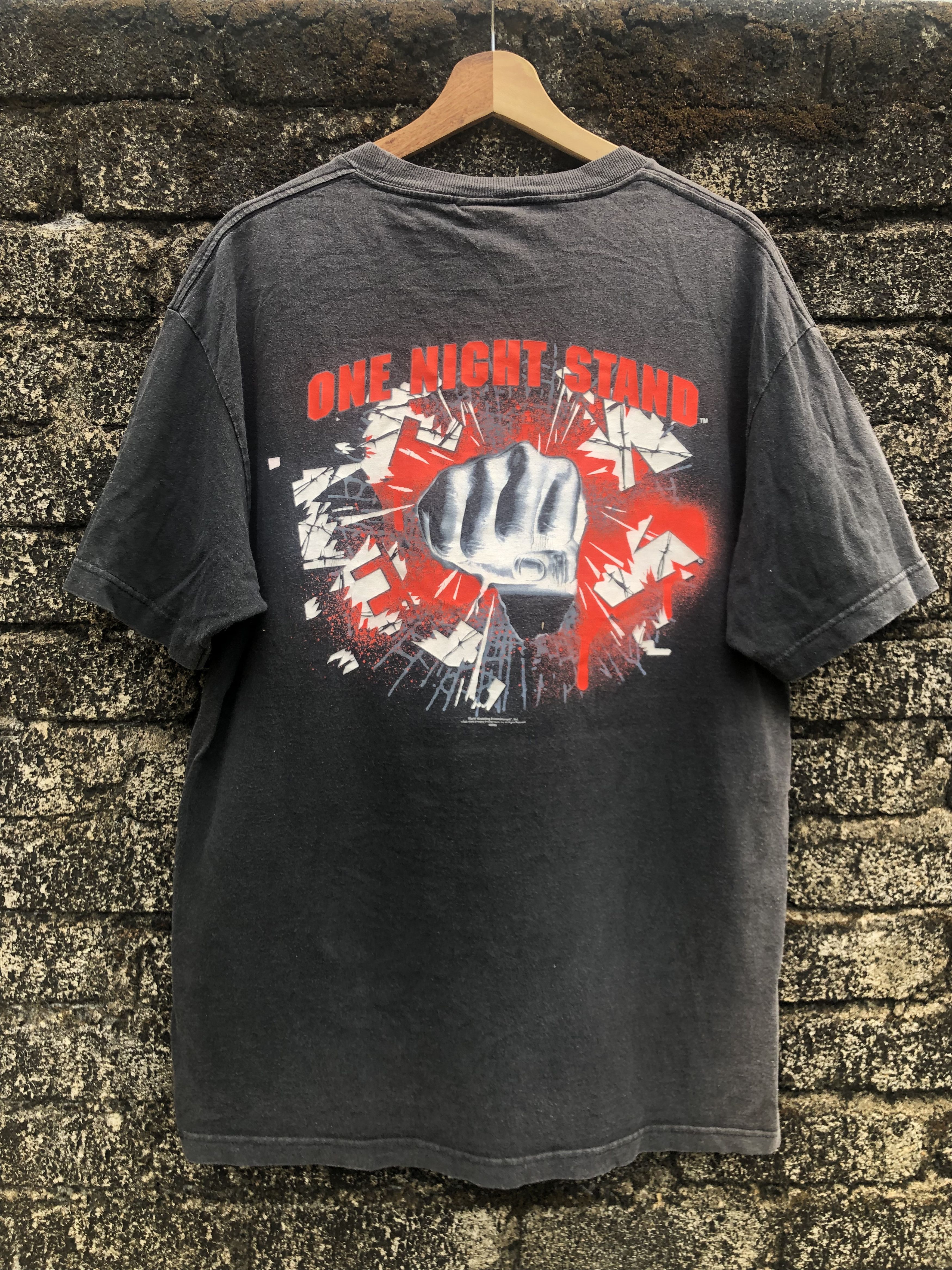WCW/nWo Vintage 00s ECW "One Night Stand" Wrestling Tee Wwe Wwf Nwo Size US L / EU 52-54 / 3 - 1 Thumbnail