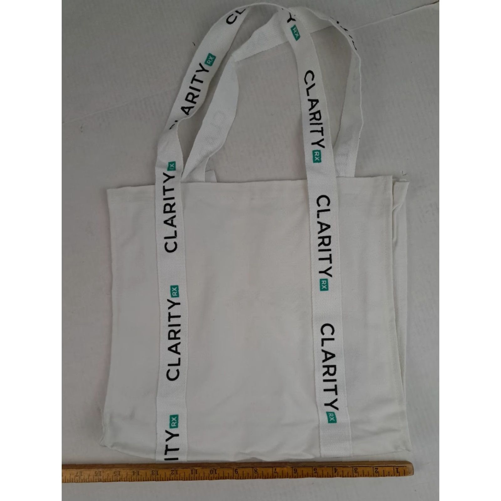 Vintage VINTAGE Clarity RX Canvas White Tote Shoulder Bag 14x16 Unbranded Canvas White Shoulder Bag Adults unisex 14x16 White Bag Size ONE SIZE - 3 Thumbnail