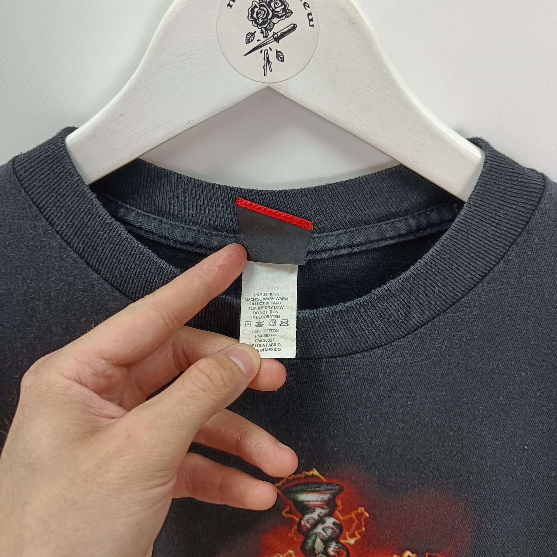 Band Tees × Vintage Vintage Dead Skull Rock Long Sleeve Shirt Size US M / EU 48-50 / 2 - 5 Thumbnail