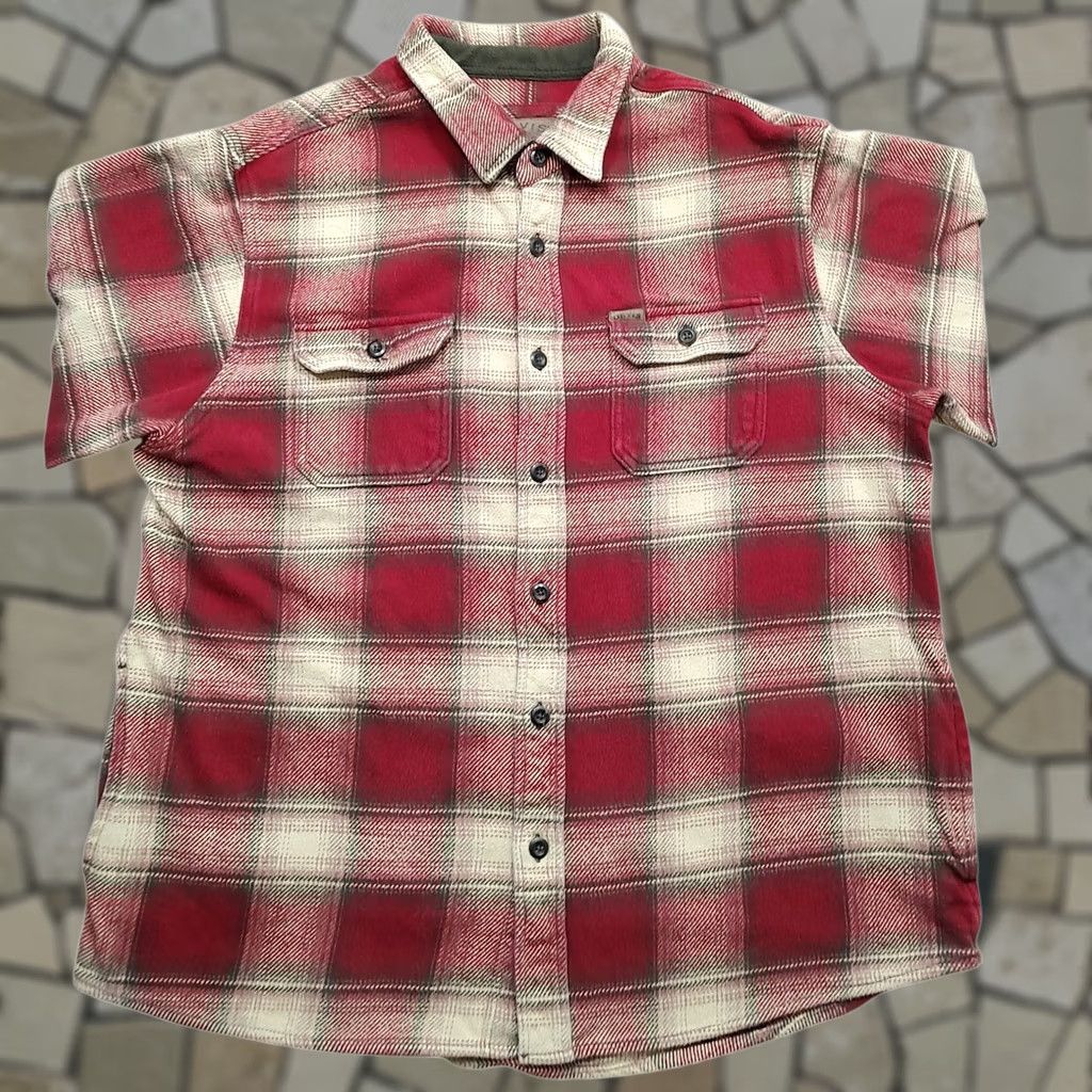 Orvis Orvis Shirt Mens XL Red Plaid Flannel Button-Up Pockets Outdoor Workwear Size US XL / EU 56 / 4 - 1 Thumbnail