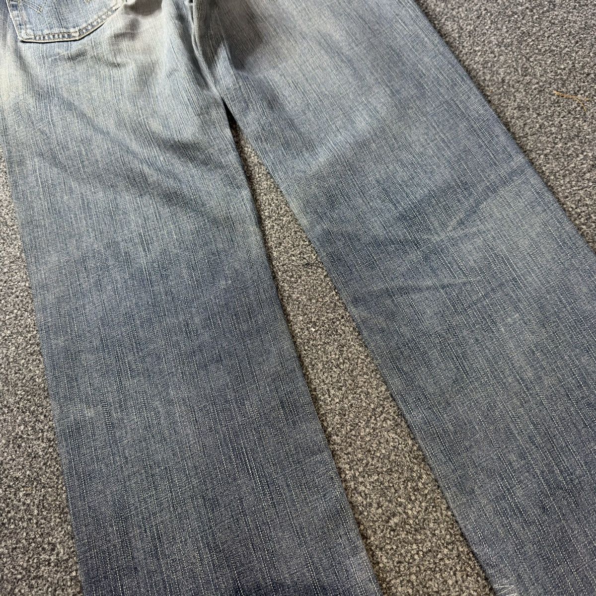 Kapital 🇯🇵 Japanese Heavy Faded Edwin 503 Distressed Denim Size US 28 / EU 44 - 10 Thumbnail