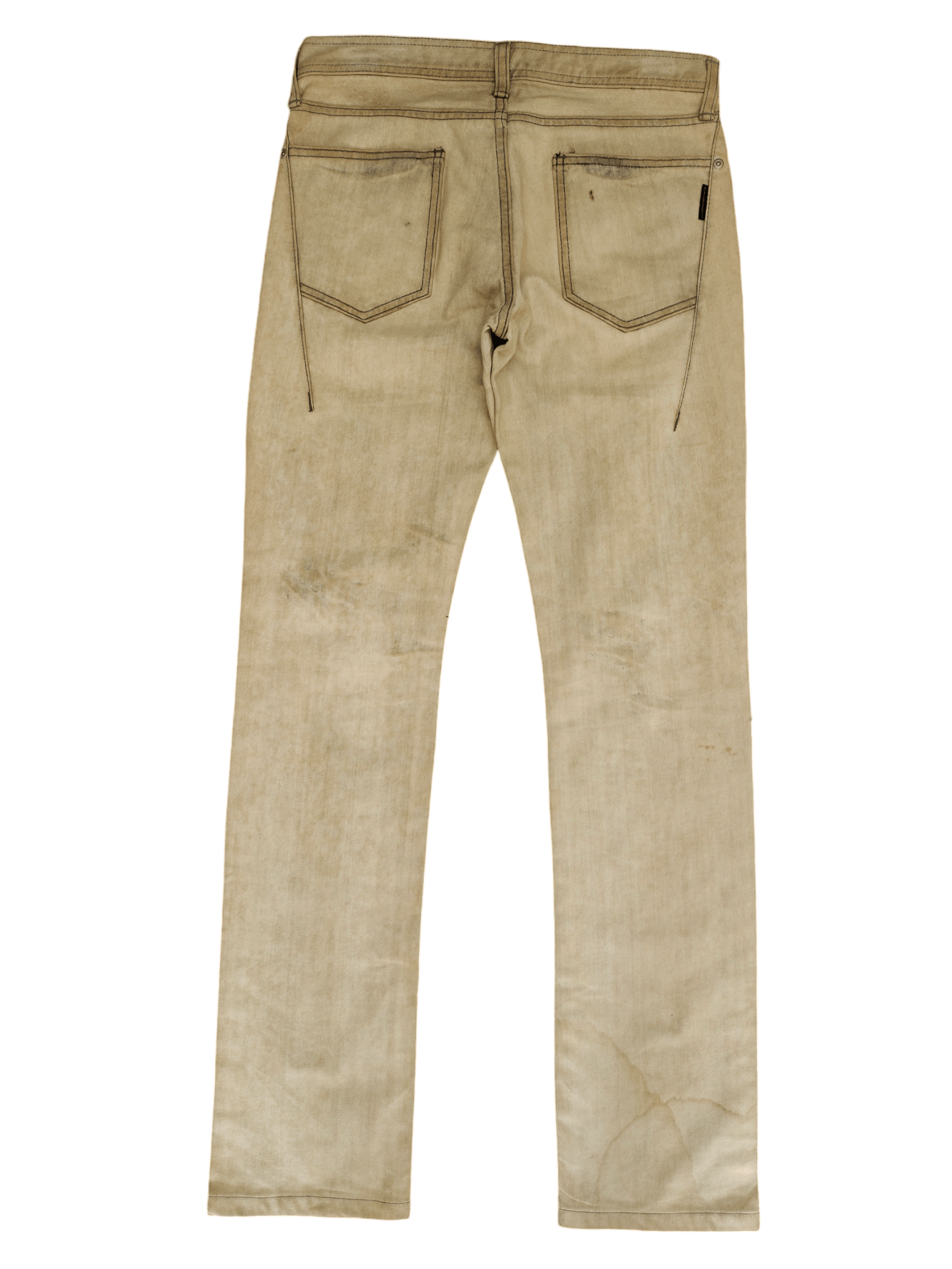 Neil Barrett Black Barrett By Neil Barrett Rusty Wash Denim Jeans Size US 30 / EU 46 - 12 Thumbnail
