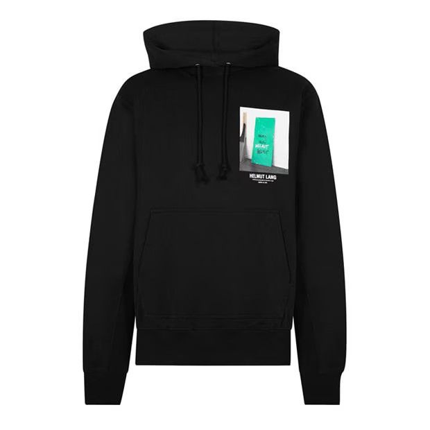o1g2r1mq0524 Photo Logo Hoodies in Black
