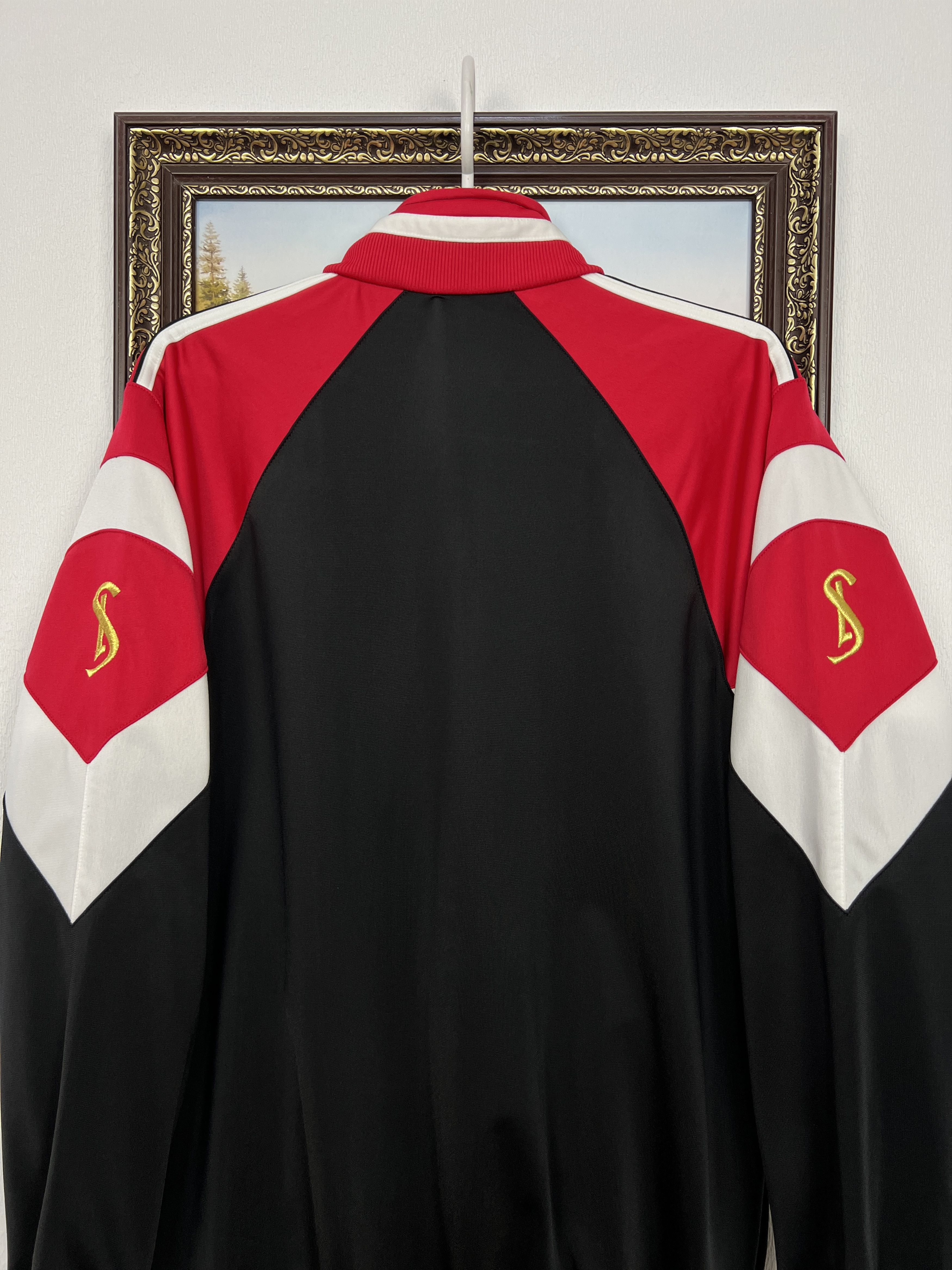 Adidas Vintage 90's Adidas Standard Liege Football Jacket Soccer Size US M / EU 48-50 / 2 - 11 Thumbnail