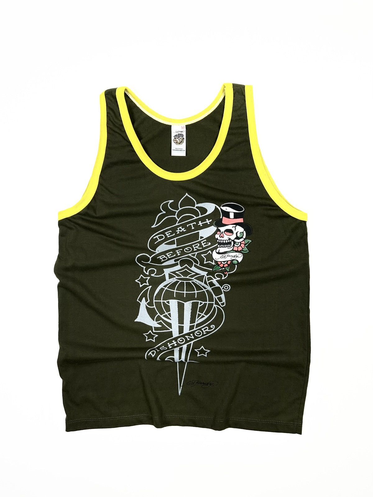 Christian Audigier × Designer × Ed Hardy Ed Hardy tank top skull logo tee Size US M / EU 48-50 / 2 - 1 Thumbnail