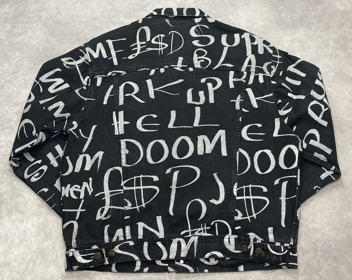 Supreme Supreme Dark Ark Denim Trucker Jacket (FW20) Size US M / EU 48-50 / 2 - 3 Thumbnail
