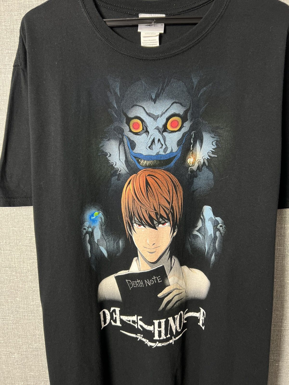 Anime Death Note RARE Tee Yagami Light & Ryuk Shonen Jump Anime Size US XL / EU 56 / 4 - 5 Thumbnail