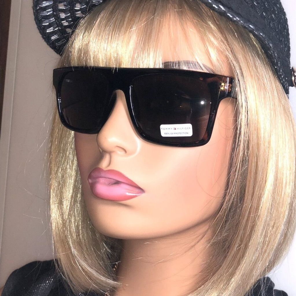 Tommy Hilfiger Tommy Hilfiger Browline Tortoiseshell Sunglasses Size ONE SIZE - 6 Thumbnail