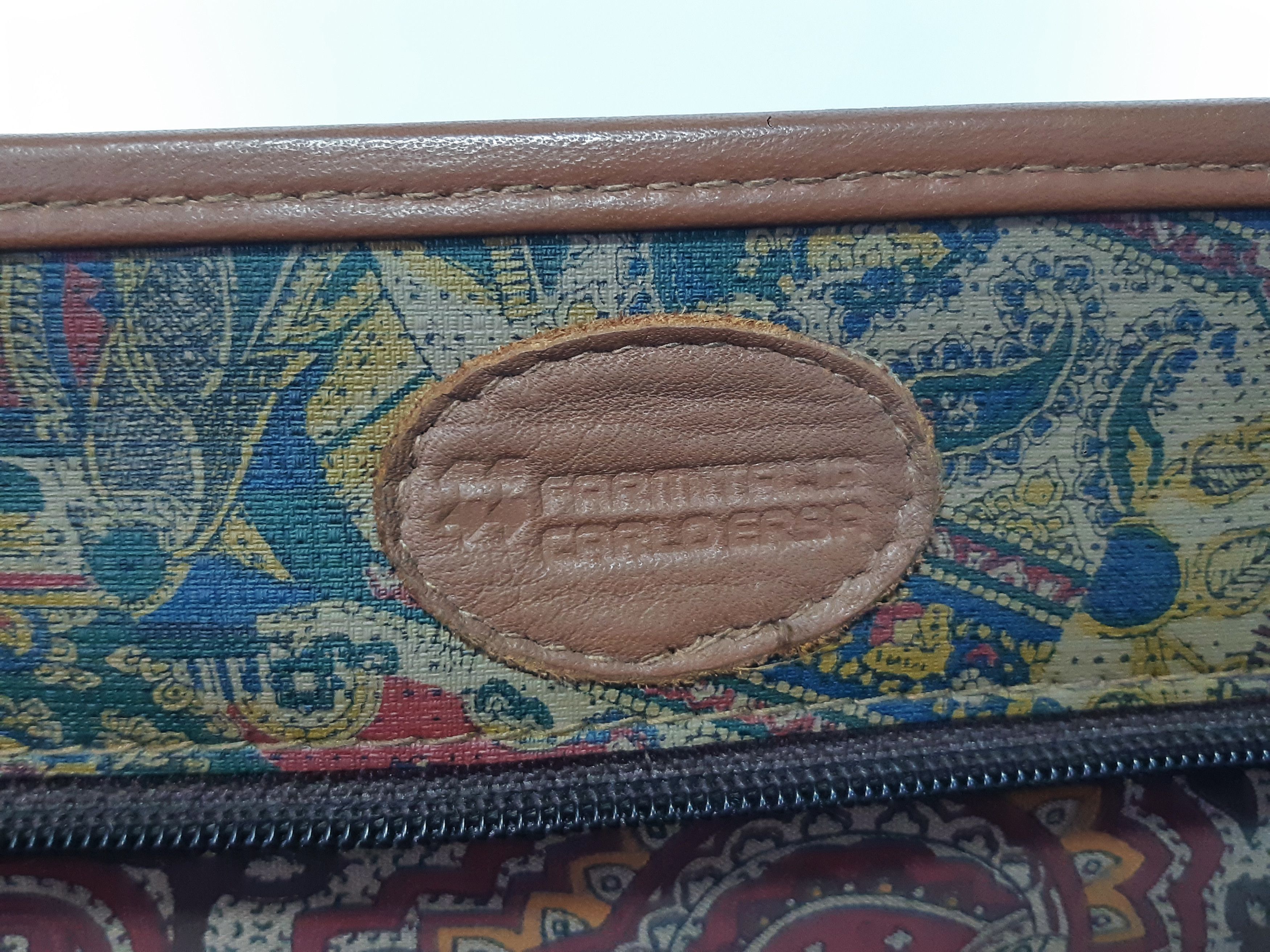 Other Vintage 80s FARMITALIA CARLO ERBA Satchel Bag NEW RARE Size ONE SIZE - 9 Thumbnail