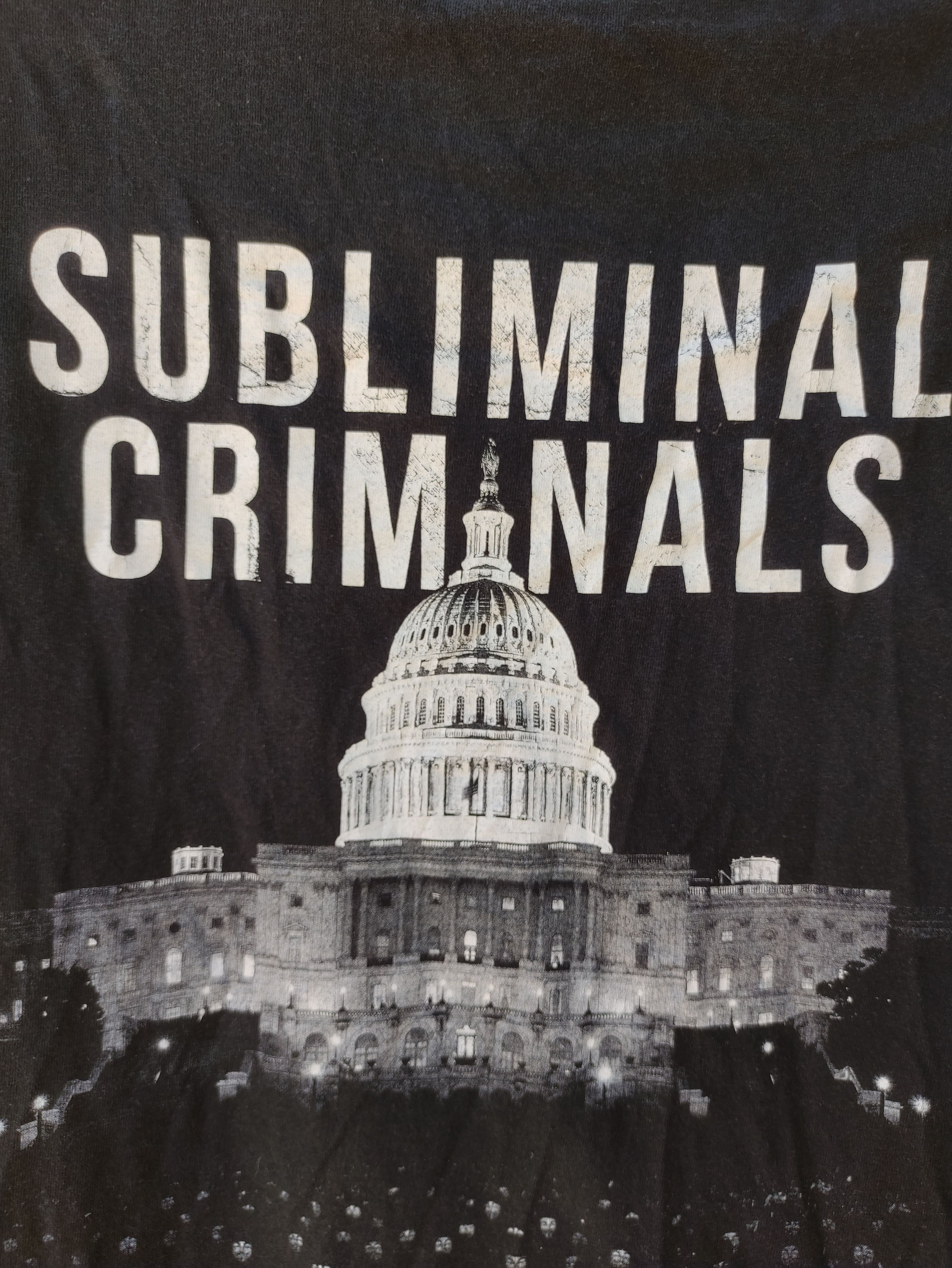 Band Tees STRAY FROM THE PATH SUBLIMINAL CRIMINALS studio album tee Size US M / EU 48-50 / 2 - 4 Thumbnail